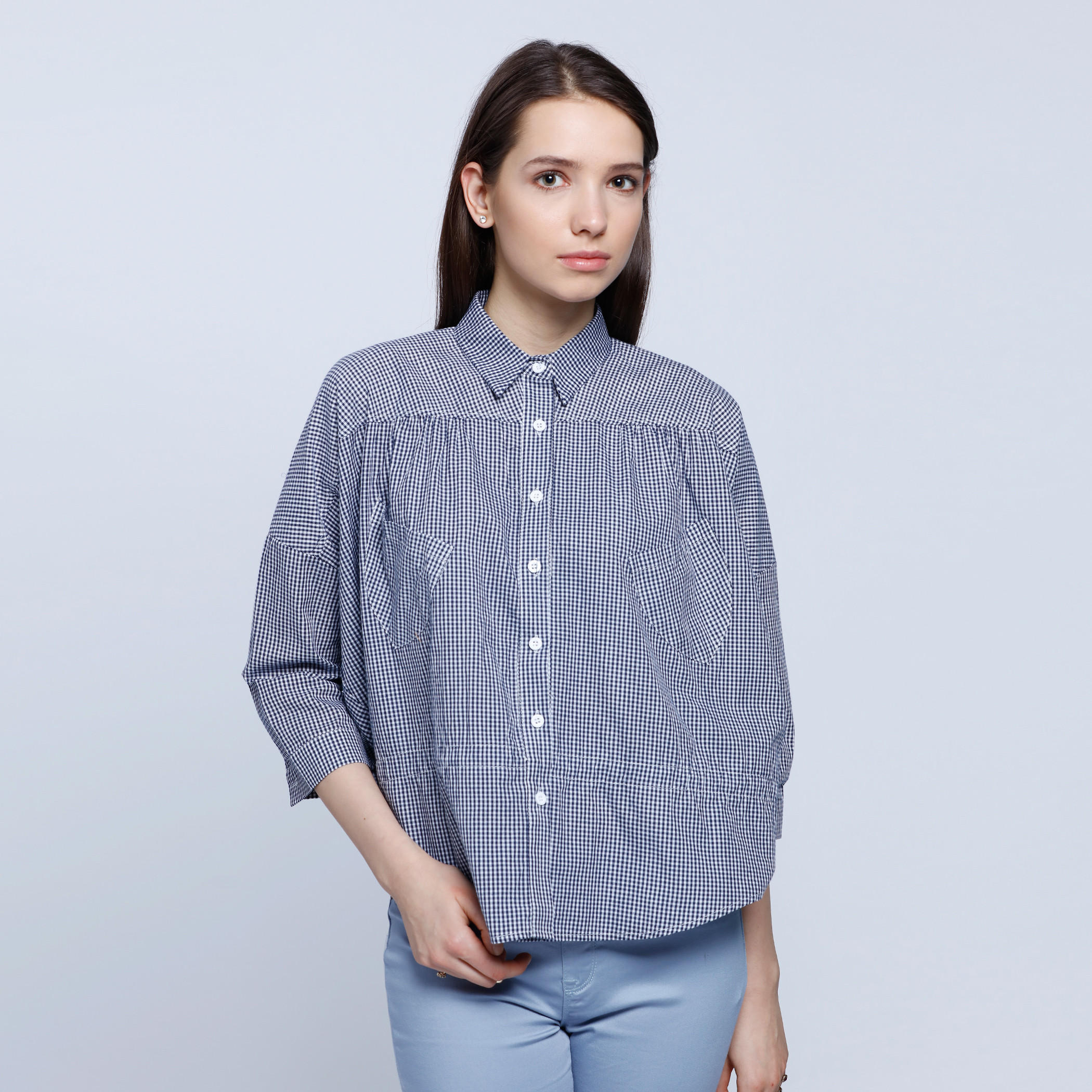 2Xtremz Gingham Chequered Shirt-women-clothing-shirtsandblouses-blouses-image-5