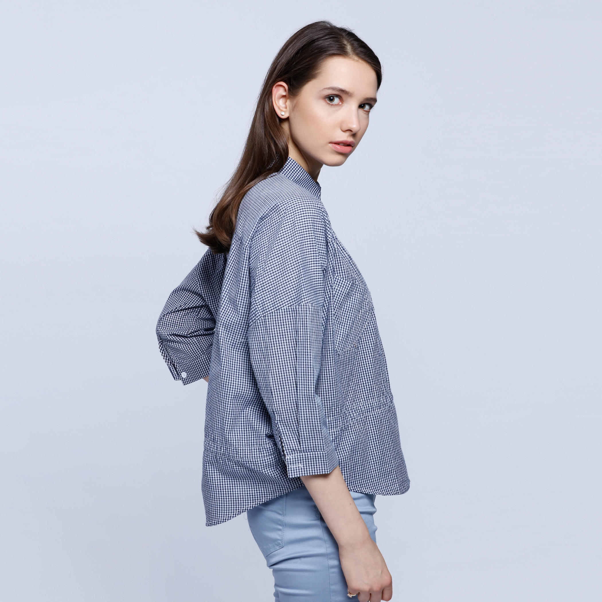 2Xtremz Gingham Chequered Shirt-women-clothing-shirtsandblouses-blouses-image-3