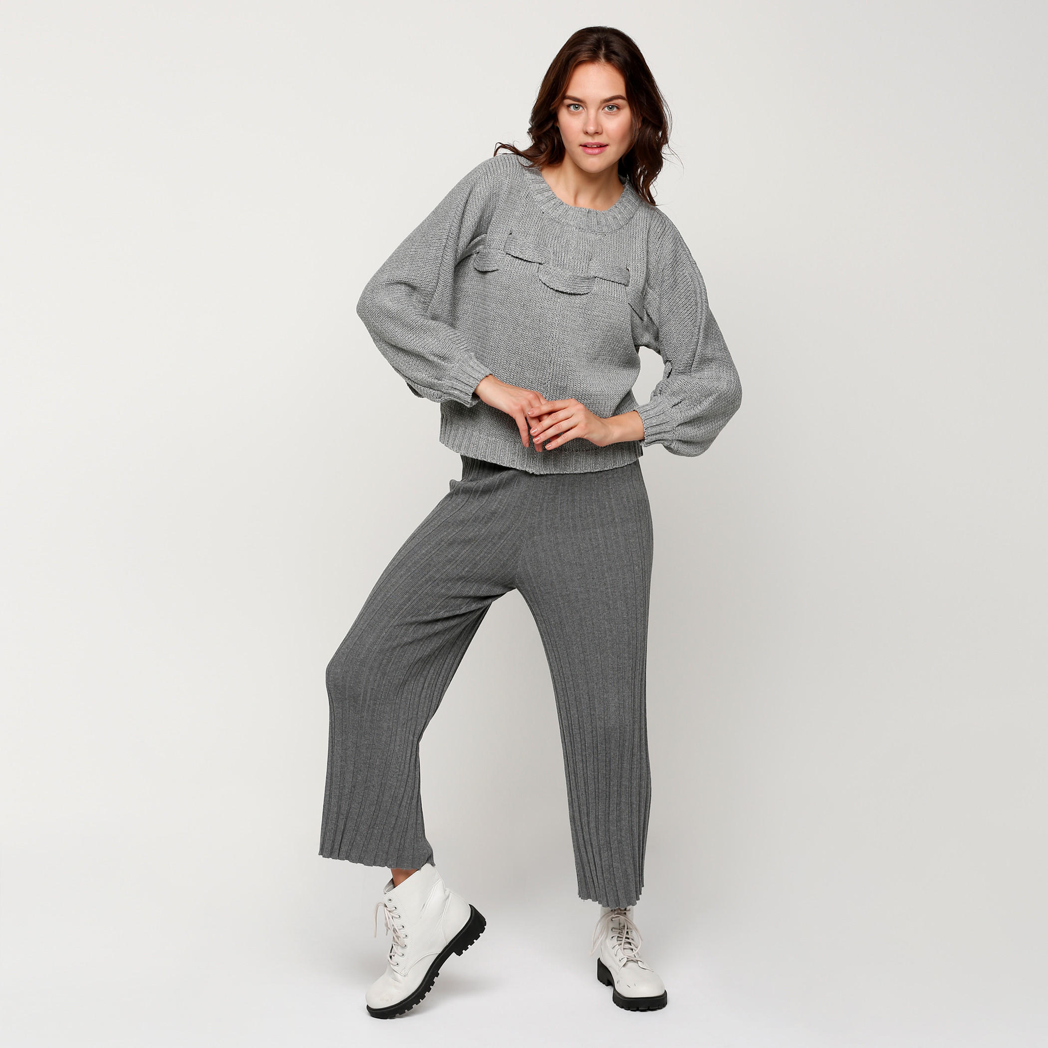كنزة بياقة مستديرة وأكمام طويلة-women-clothing-cardigansandjumpers-jumpers-image-5