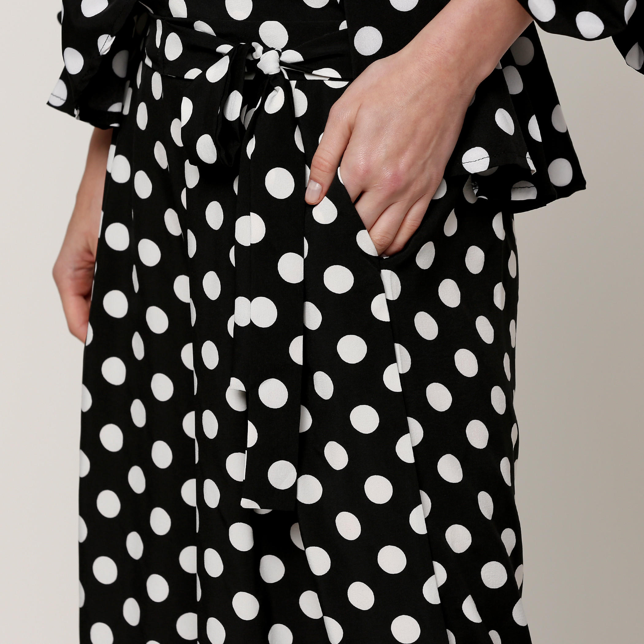 Printed Culottes with Pocket and Tie-Up Detail-women-clothing-bottoms-trousers-image-4
