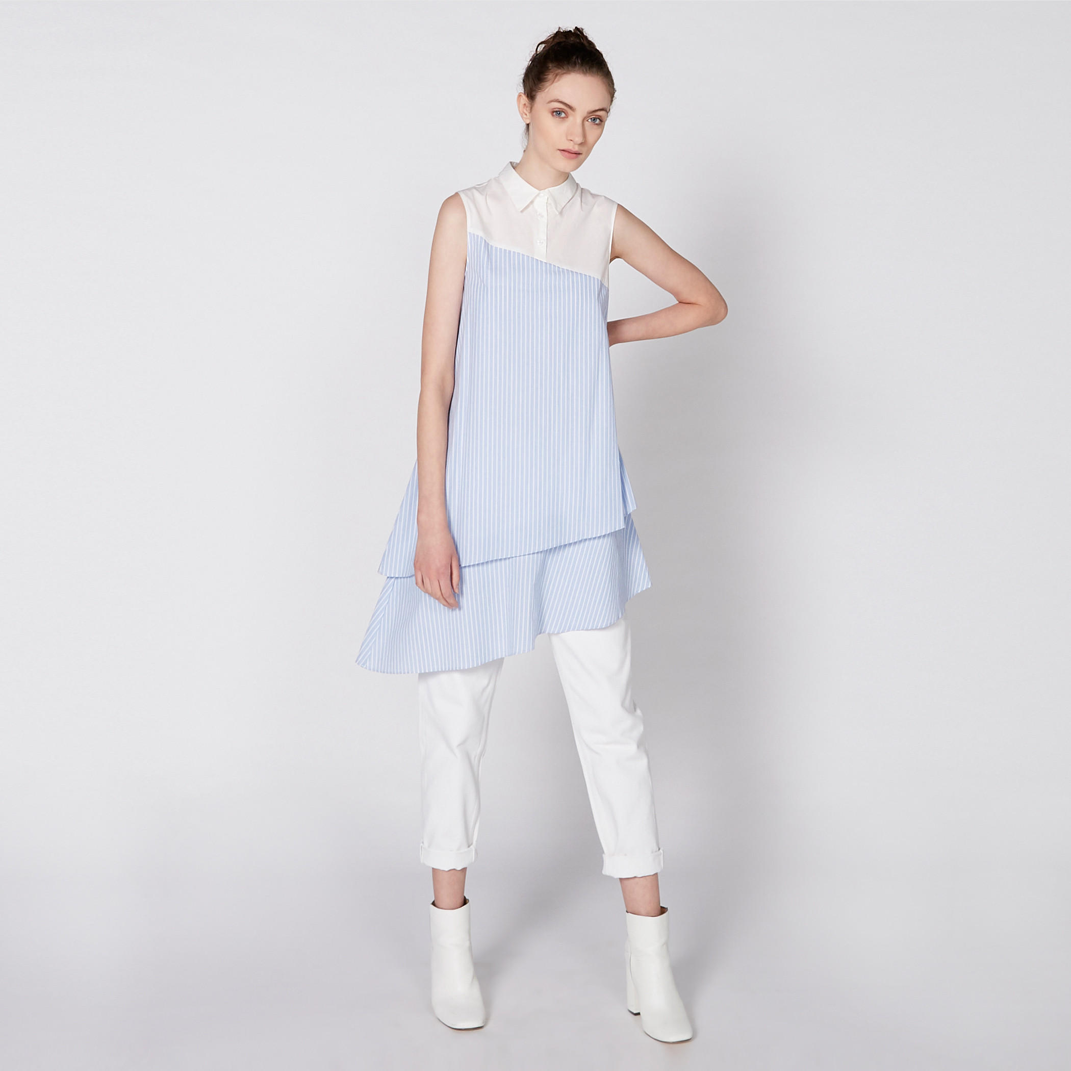 تونيك مقلّم دون أكمام-women-clothing-shirtsandblouses-shirts-image-3