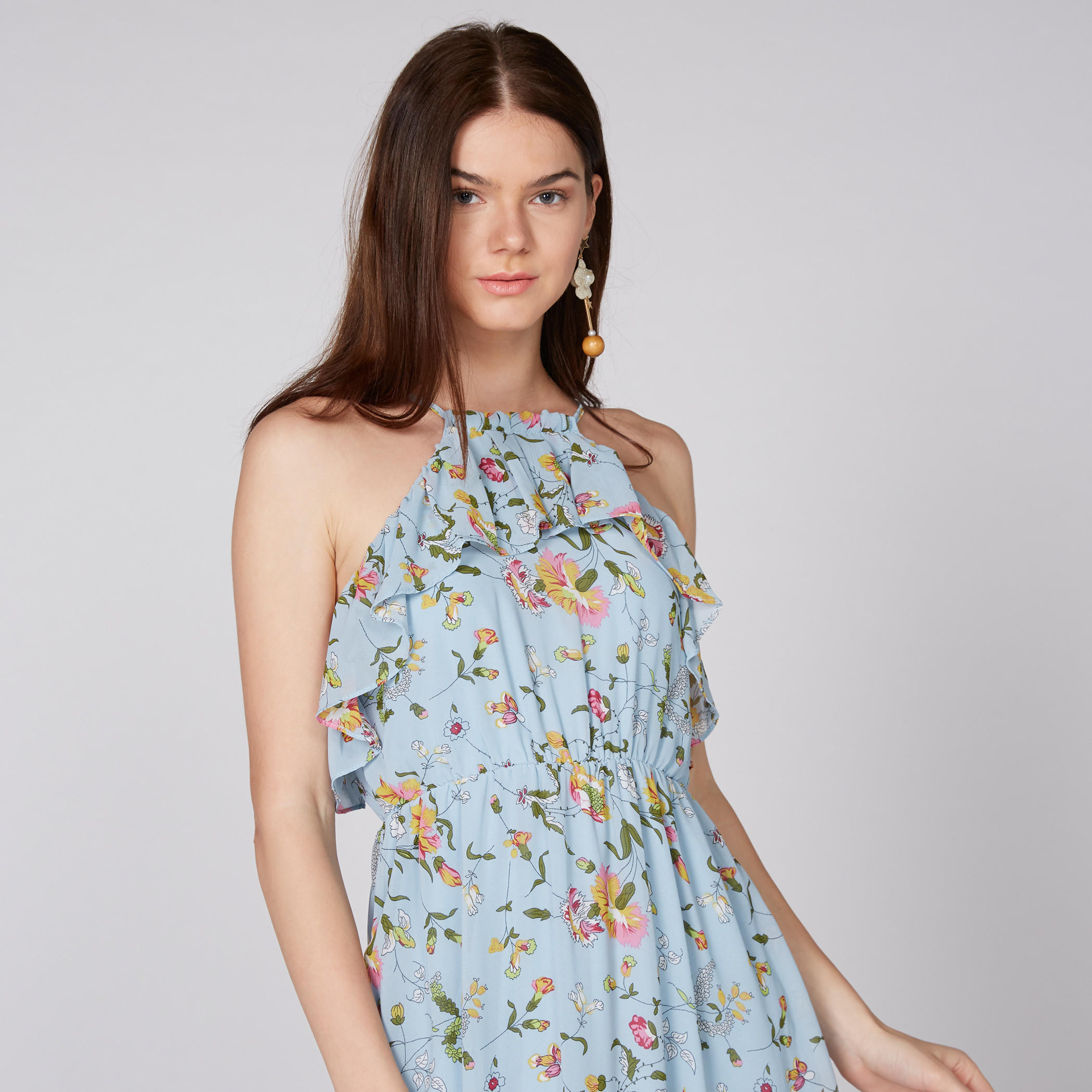 فستان ميدي بتفاصيل كشكش-women-clothing-dresses-image-4
