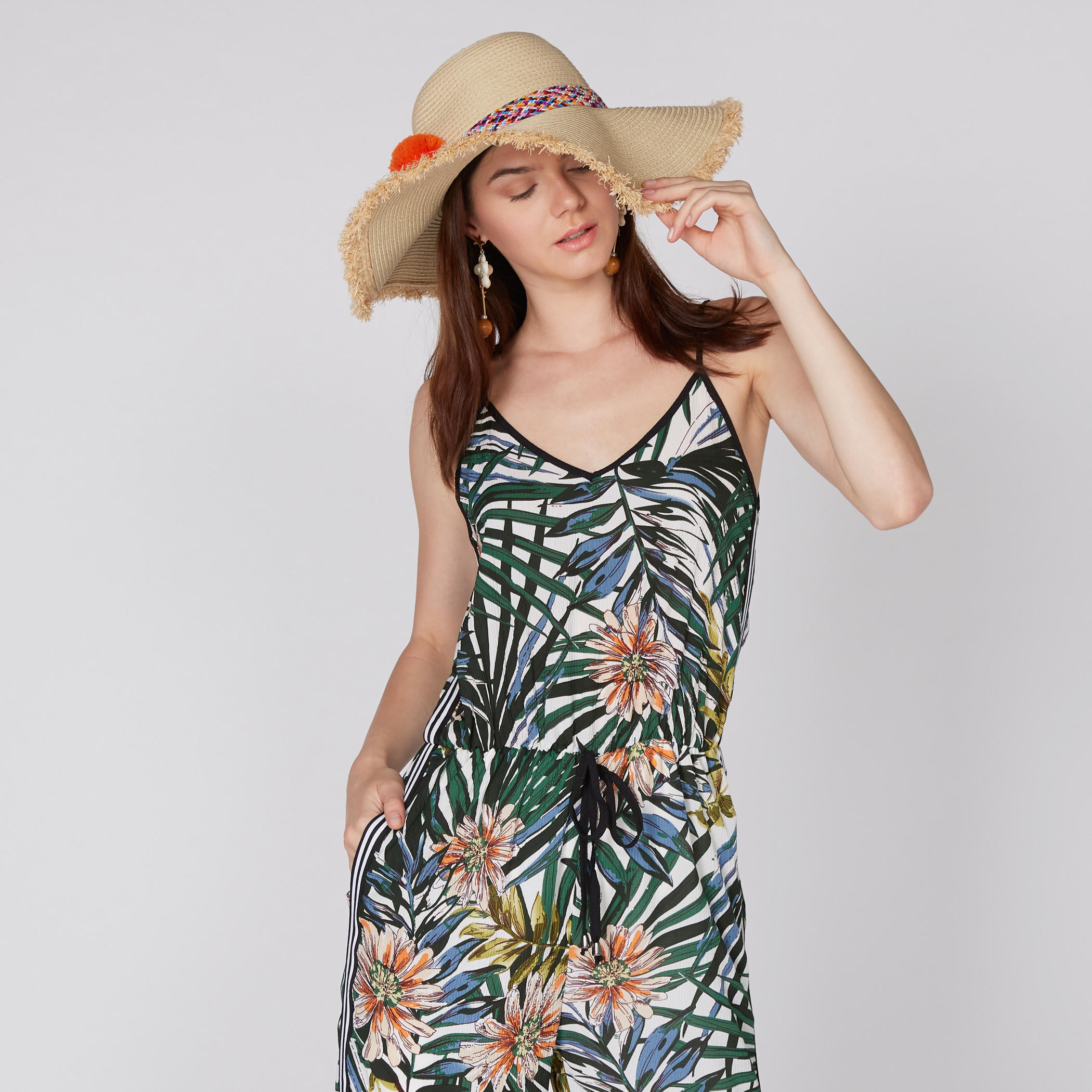 أفرول بجيوب وطبعات وفتحة جانبية-women-clothing-jumpsuits-image-5