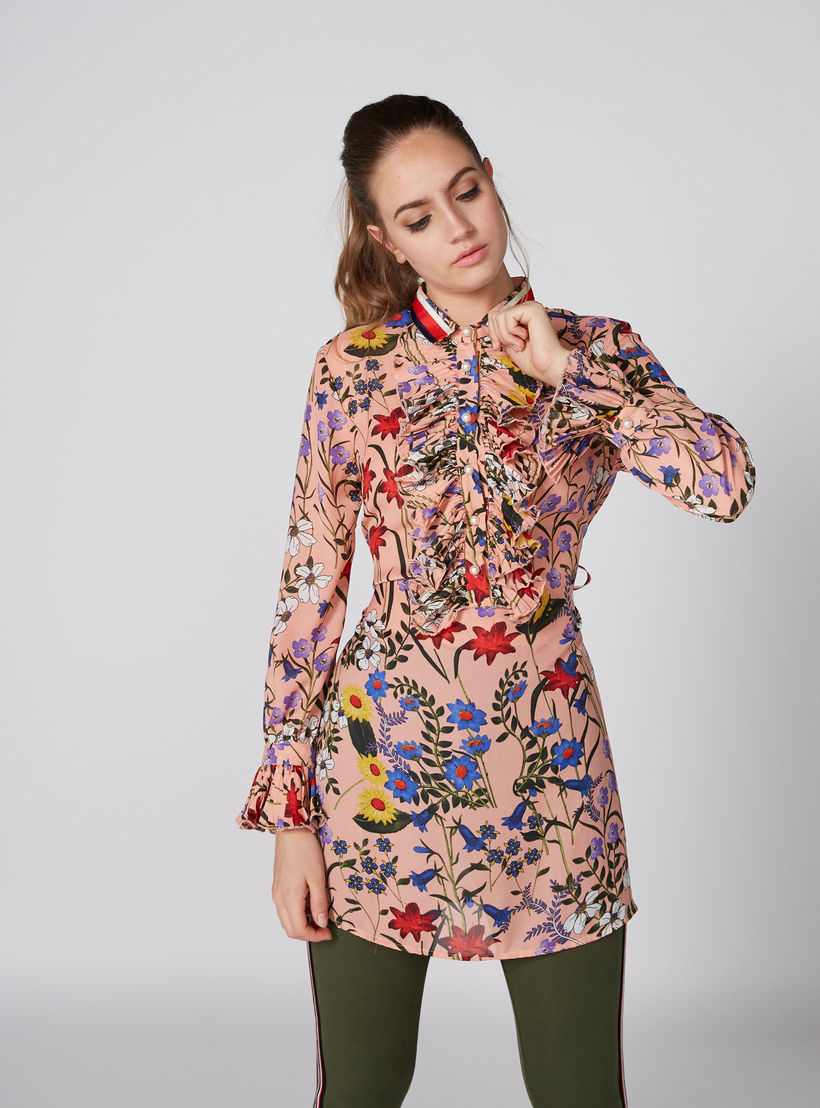 بلوزة بأكمام طويلة وتفاصيل كشكش وطبعات-women-clothing-shirtsandblouses-blouses-image-3