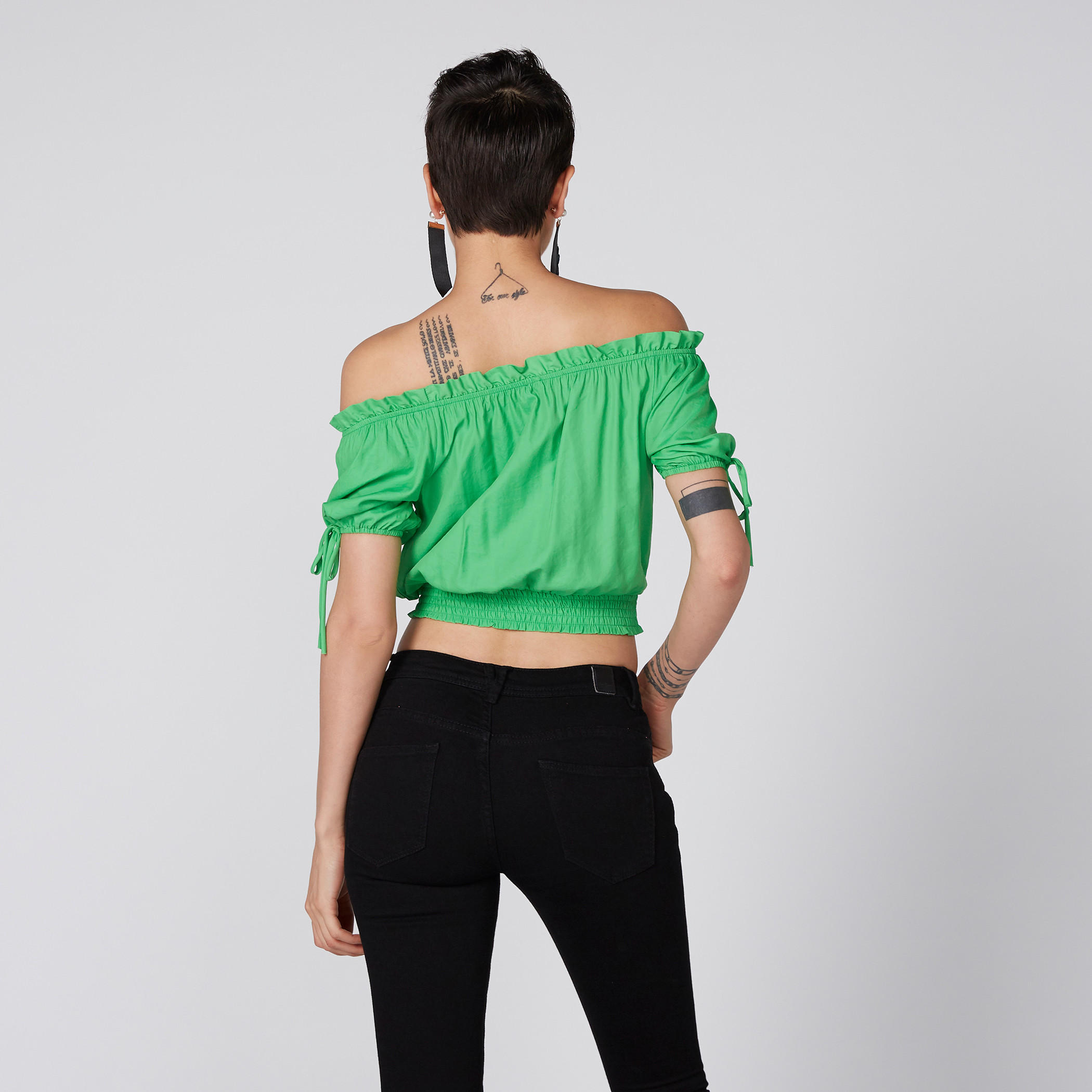 بلوزة قصيرة مكشوفة الأكتاف برباط وتطريز-women-clothing-shirtsandblouses-blouses-image-4
