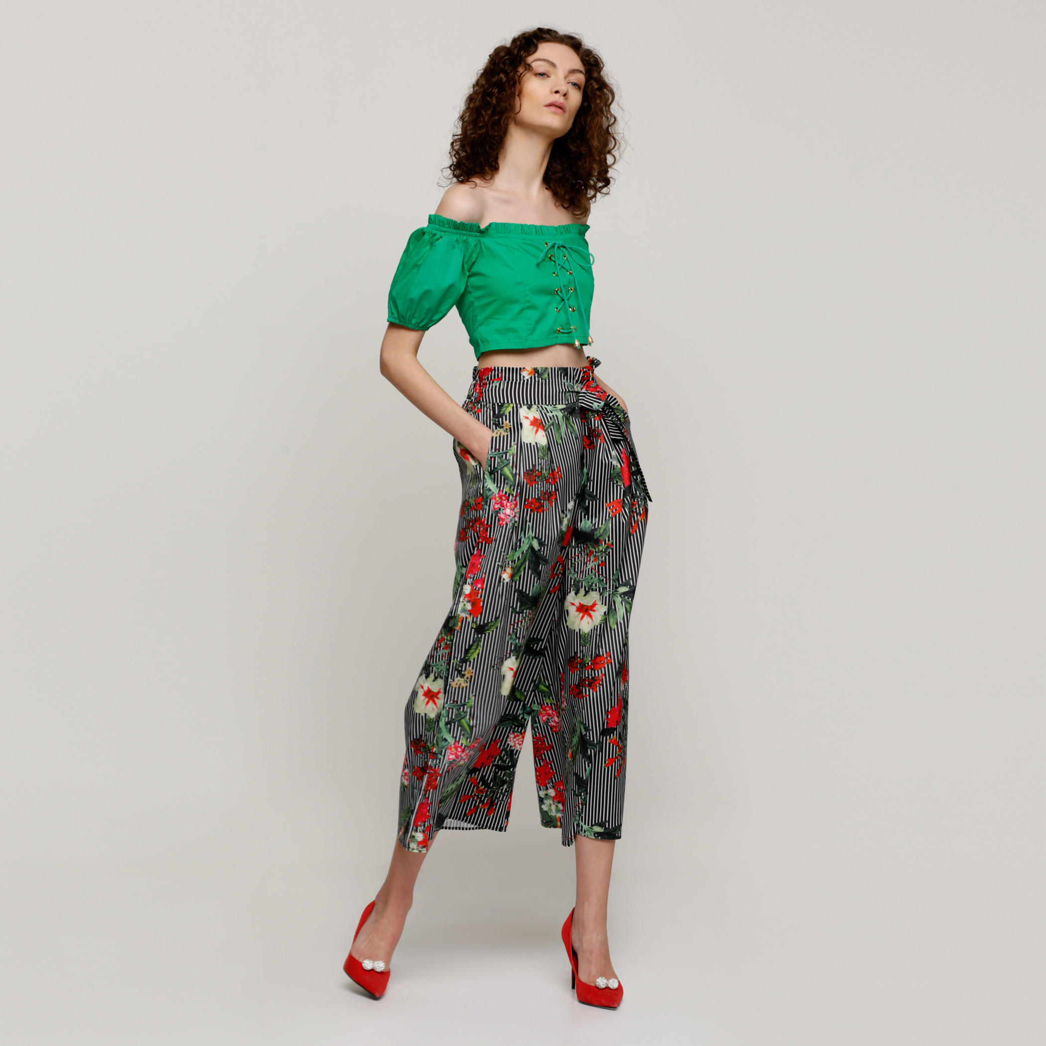 بلوزة قصيرة مكشوفة الأكتاف برباط-women-clothing-shirtsandblouses-blouses-image-5
