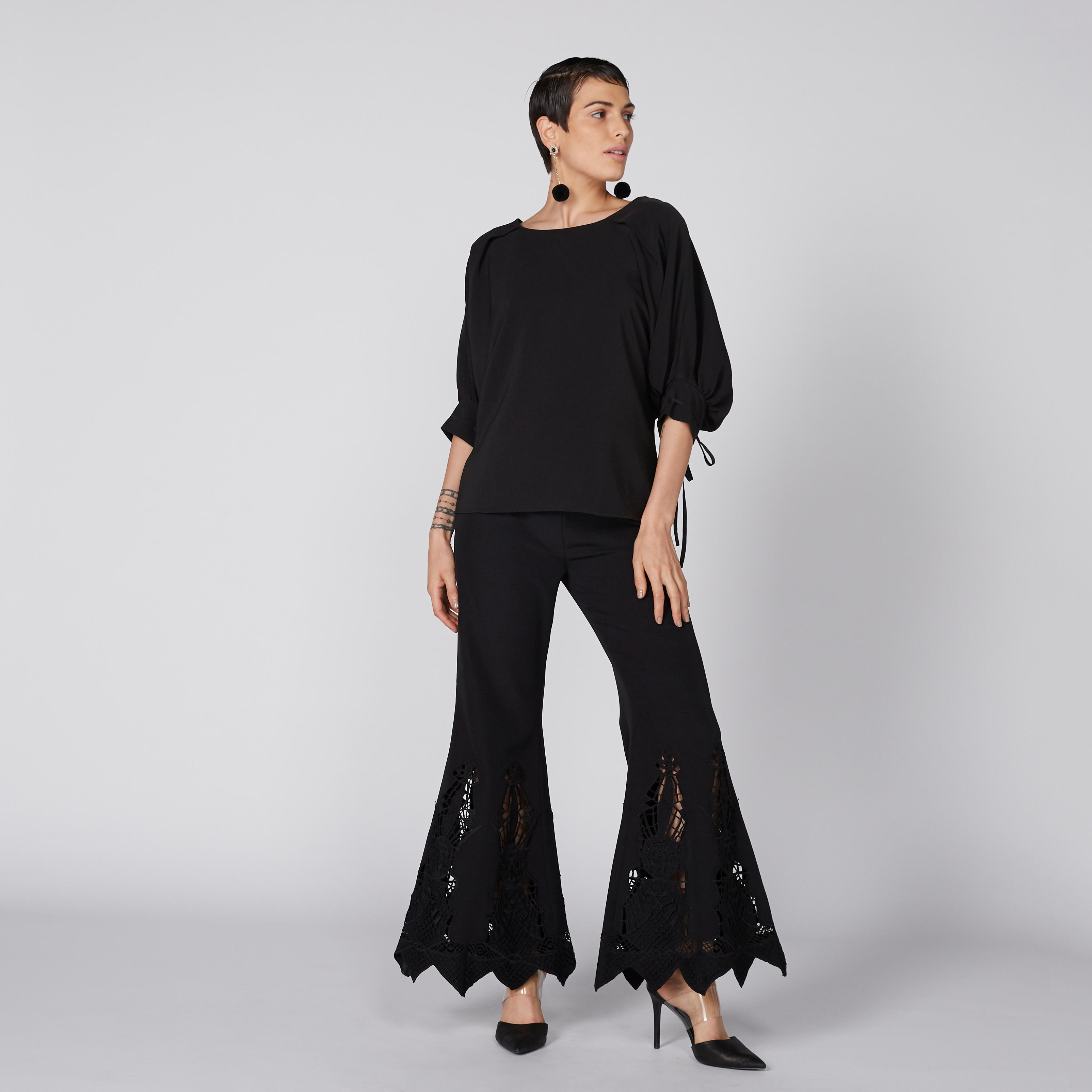 Boat Neck Batwing Top with Tie-Ups-women-clothing-shirtsandblouses-blouses-image-4