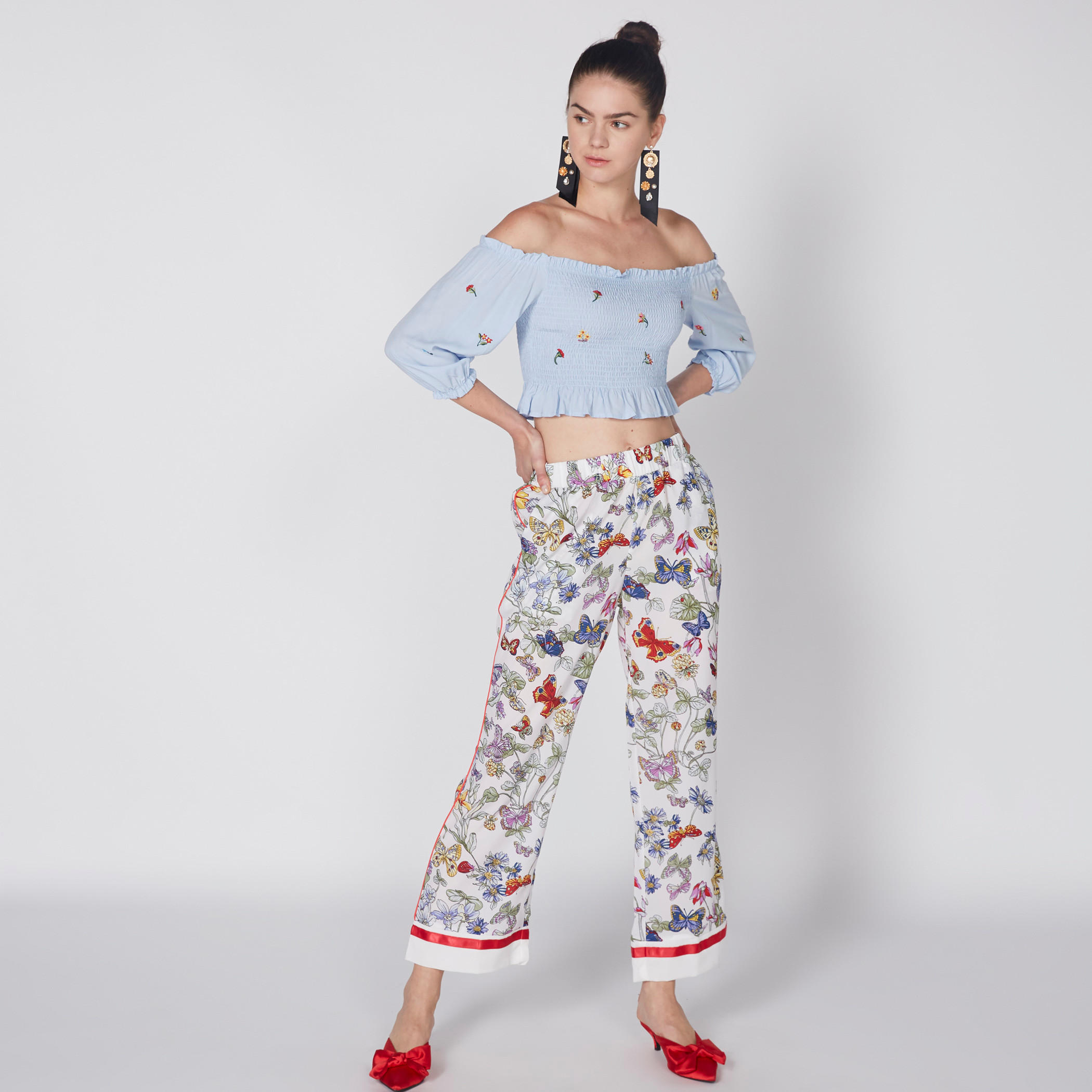 بنطال بالازو طويل بجيوب وطبعات-women-clothing-bottoms-trousers-image-3