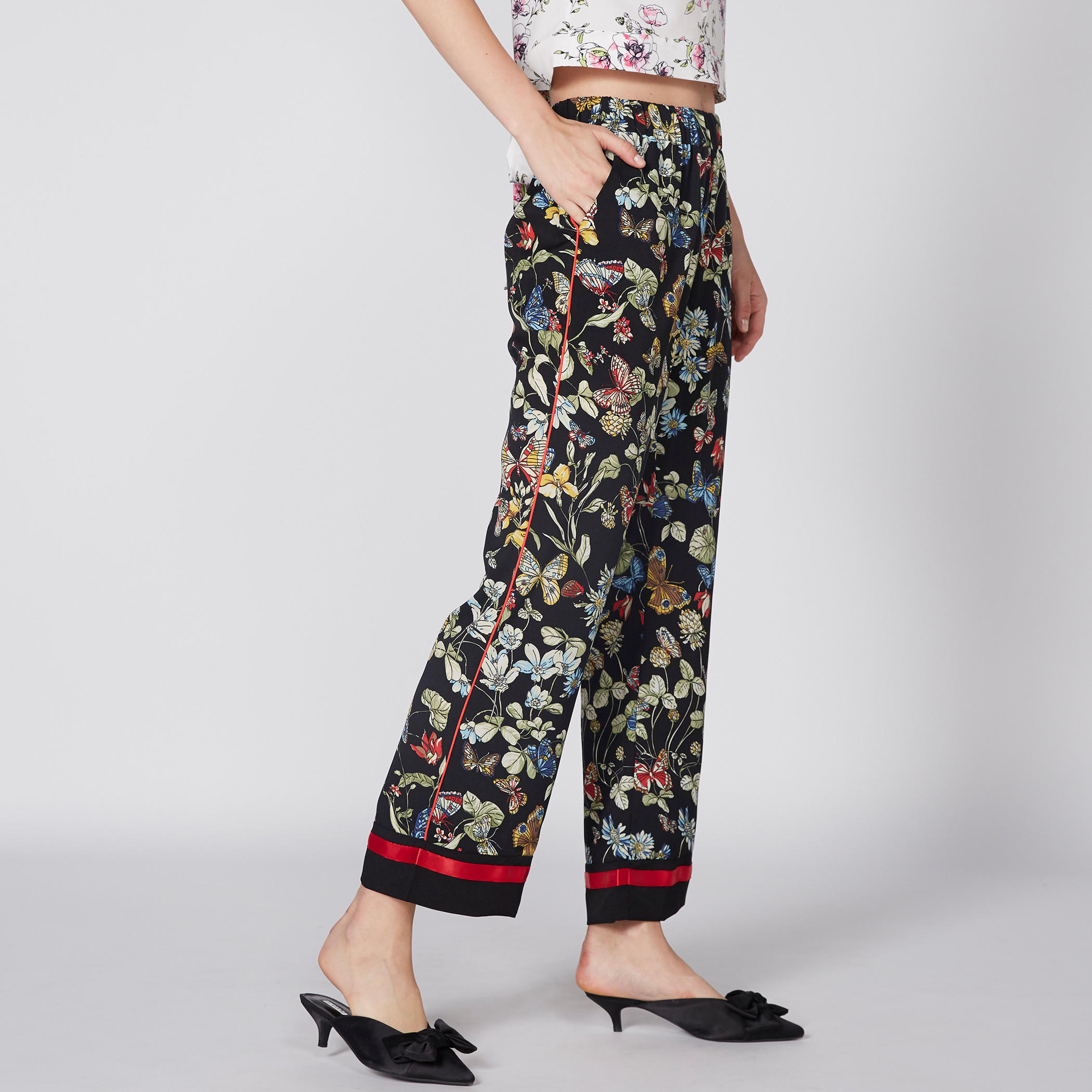 بنطال بالازو بخصر مطّاطي وطبعات-women-clothing-bottoms-trousers-image-3