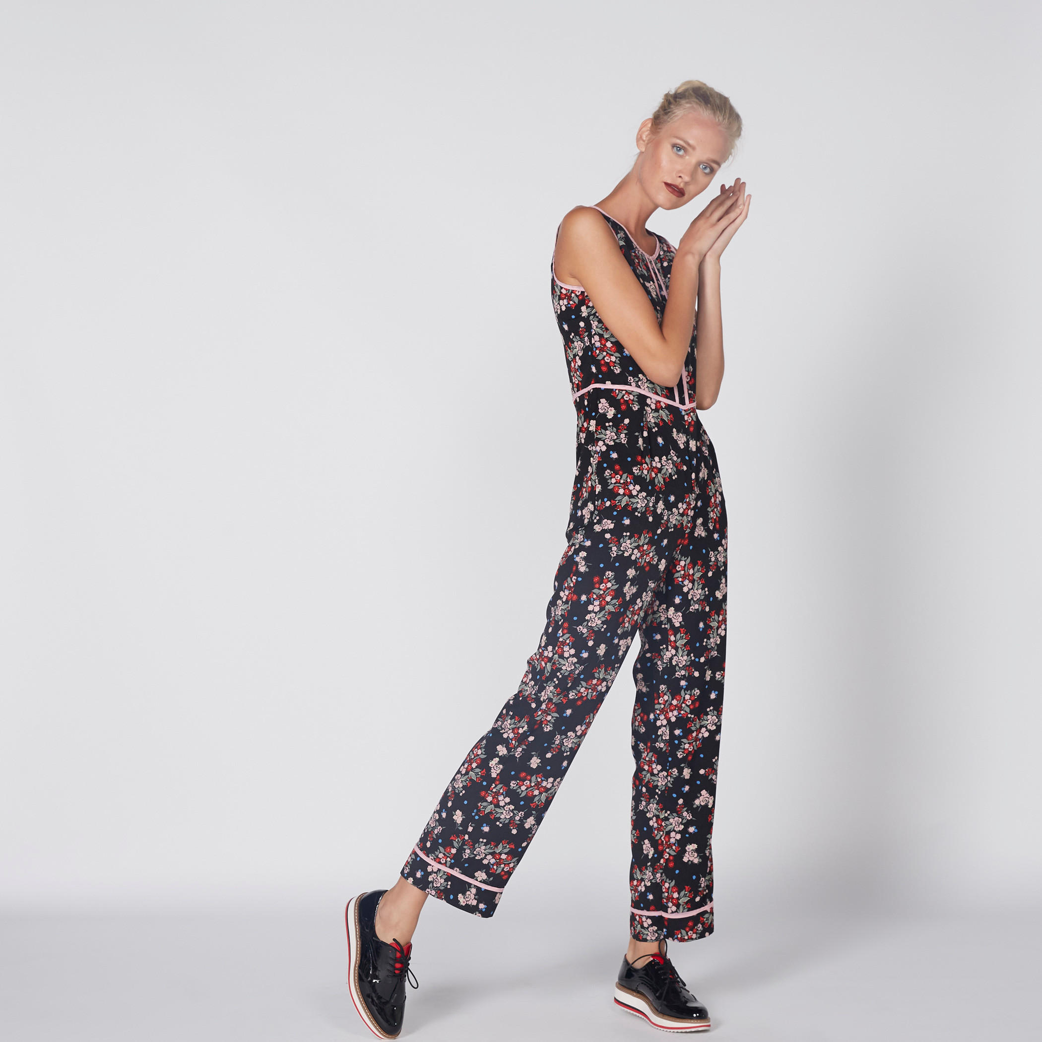 أفرول طويل دون أكمام بياقة مستديرة وطبعات-women-clothing-jumpsuits-image-1