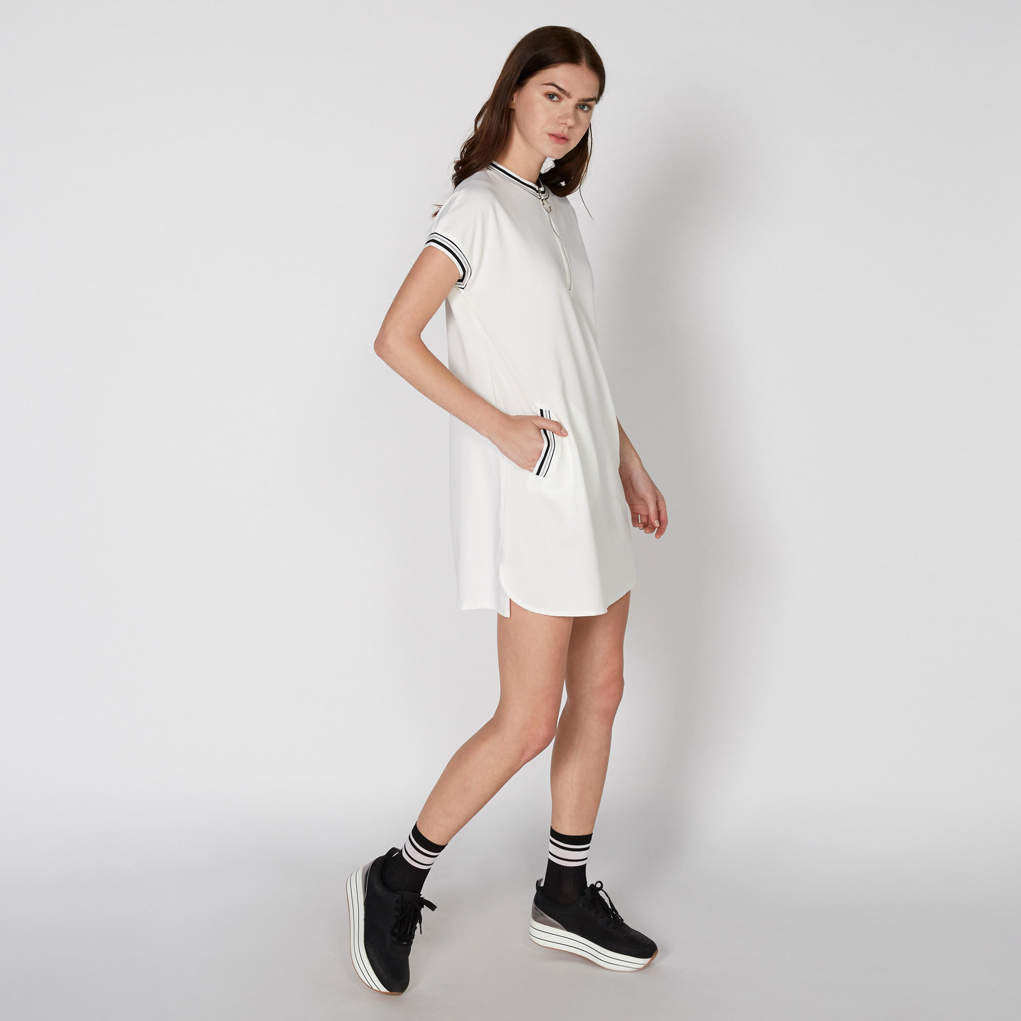 فستان بأكمام ممتدة وجيوب وسحّاب-women-clothing-dresses-image-1