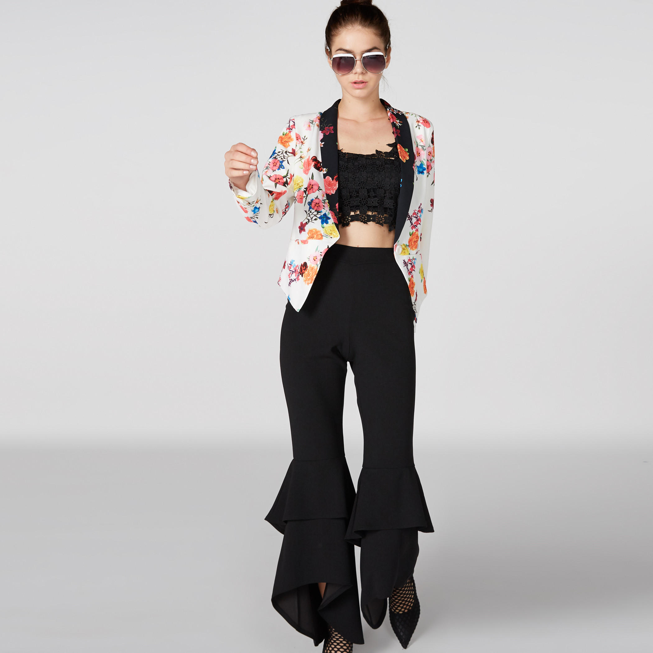 صدريّة بسحّاب إغلاق وتفاصيل دانتيل-women-clothing-shirtsandblouses-blouses-image-2