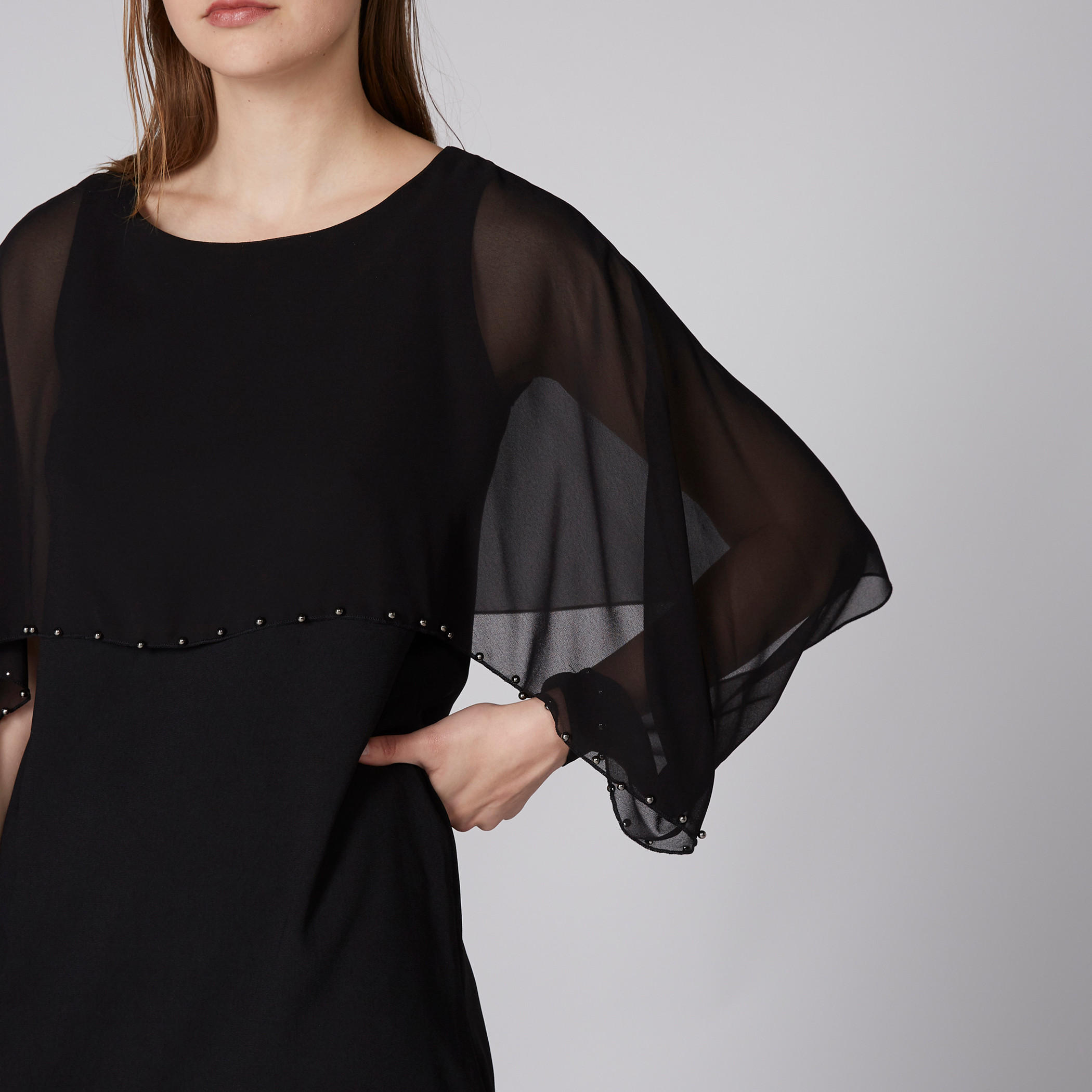 فستان متعدد الطبقات بياقة مستديرة-women-clothing-dresses-image-3