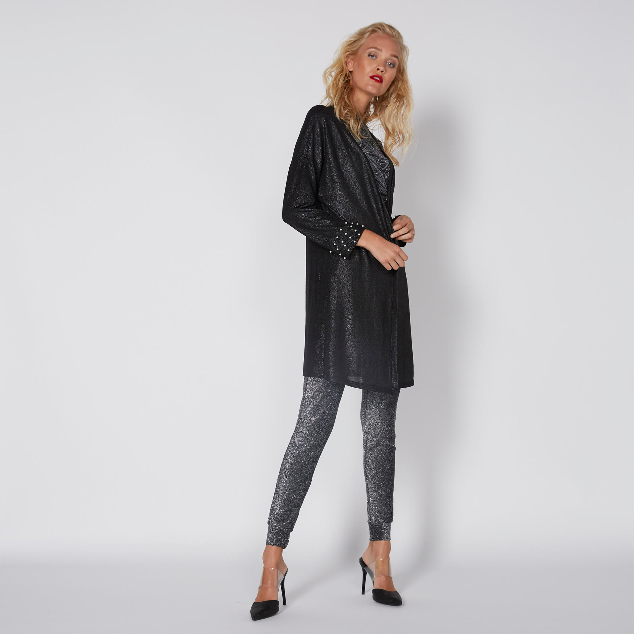 سترة بارزة الملمس مفتوحة من الأمام بتفاصيل لؤلؤ-women-winterwear-cardigansandjumpers-cardigans-image-4