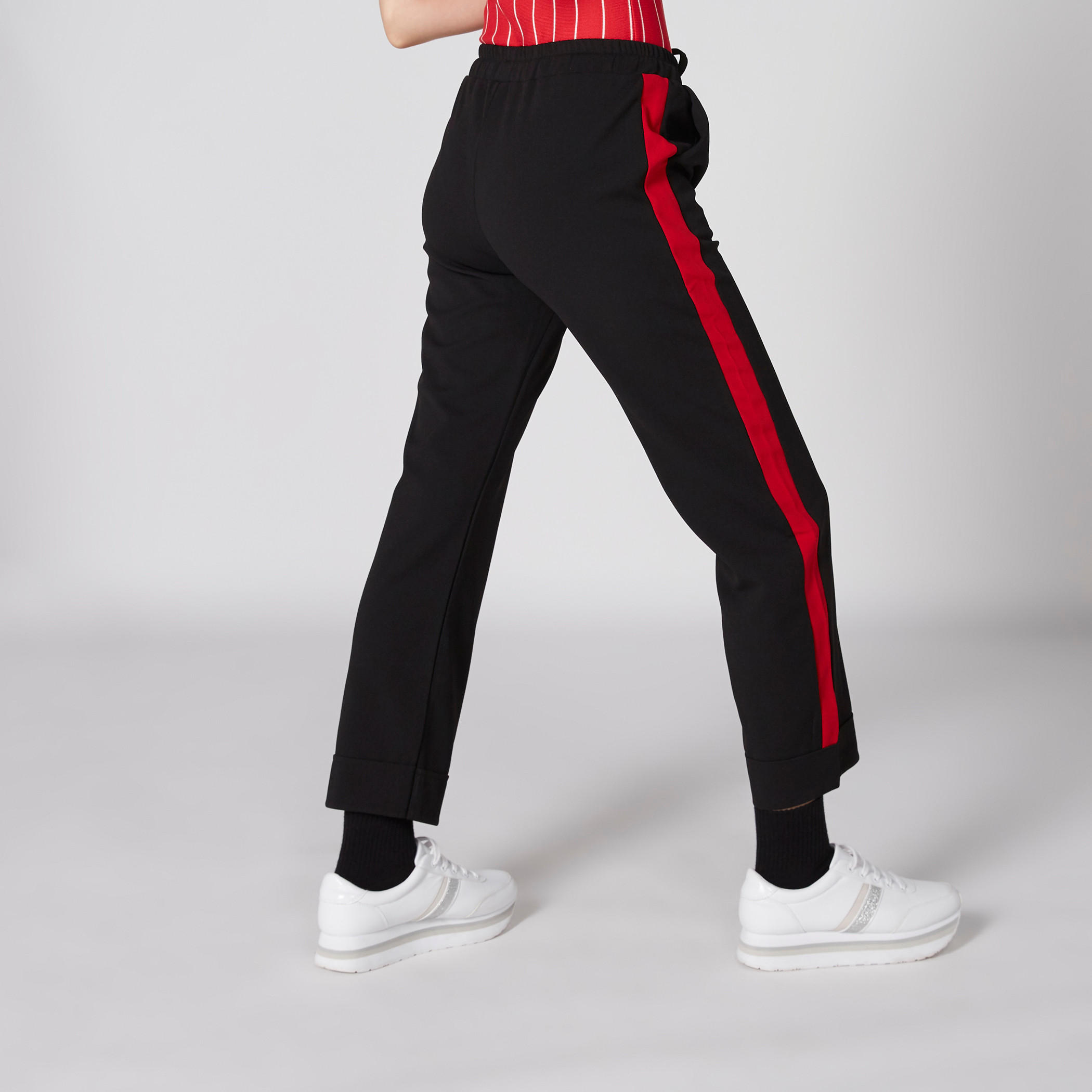 بنطال طويل بخصر مطاطي وجيوب-women-clothing-bottoms-trousers-image-4