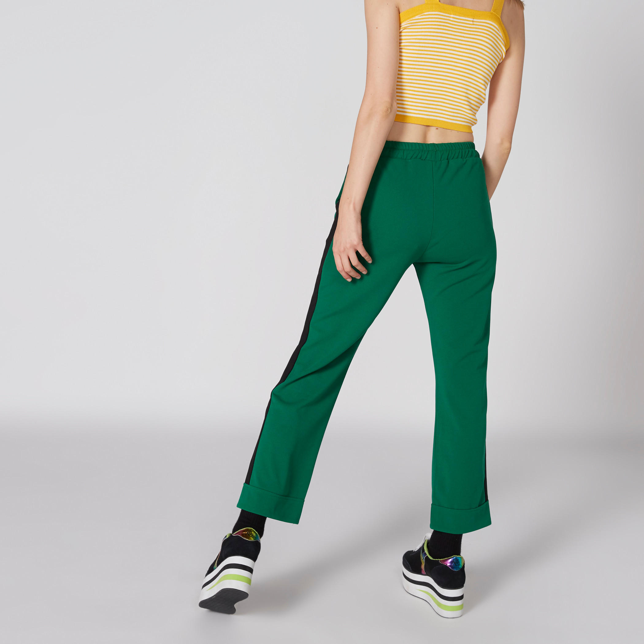 بنطال طويل بخصر مطاطي وجيوب-women-clothing-bottoms-trousers-image-2