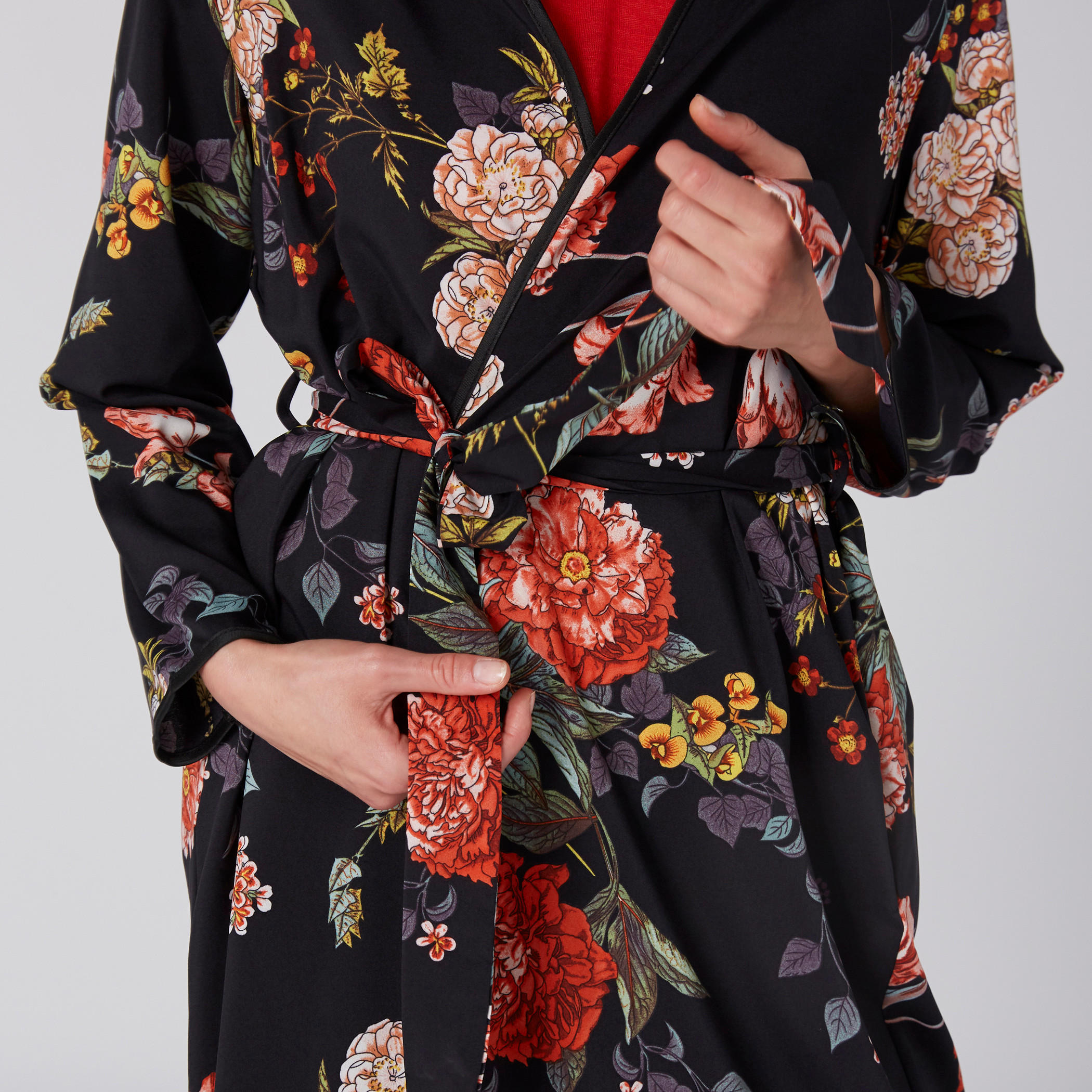 سترة طويلة مفتوحة من المقدمة بأربطة-women-winterwear-cardigansandjumpers-cardigans-image-5