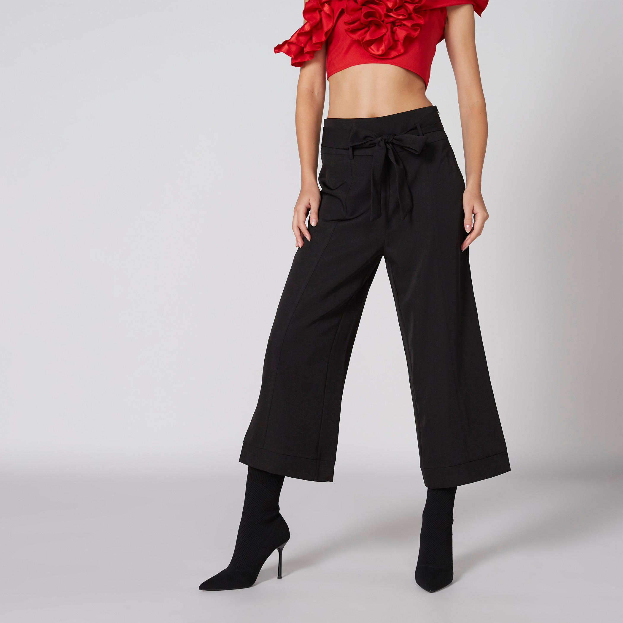 Culotte Pants with Tie Up-women-clothing-bottoms-trousers-image-3