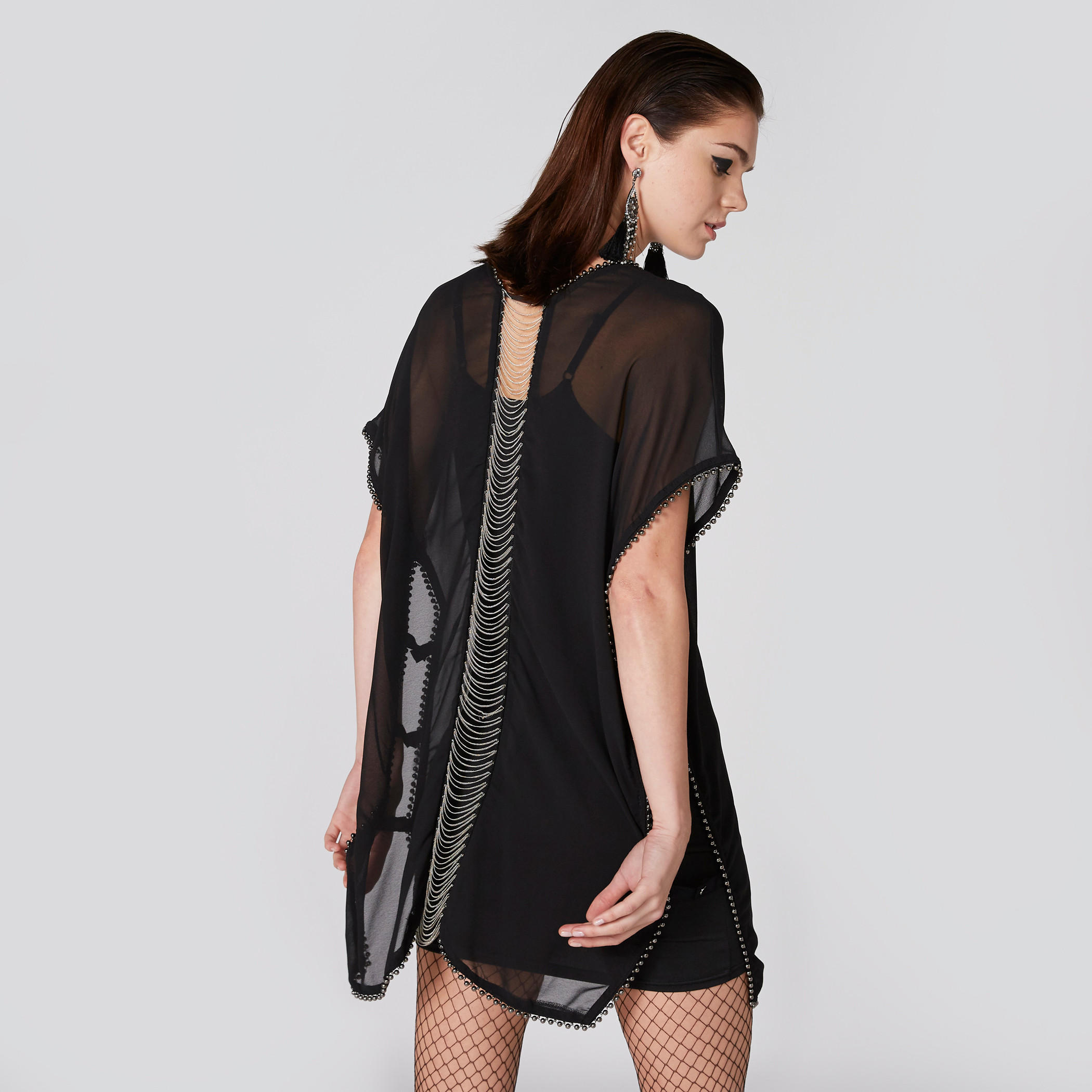 Embellished Poncho Top-women-clothing-shirtsandblouses-blouses-image-2
