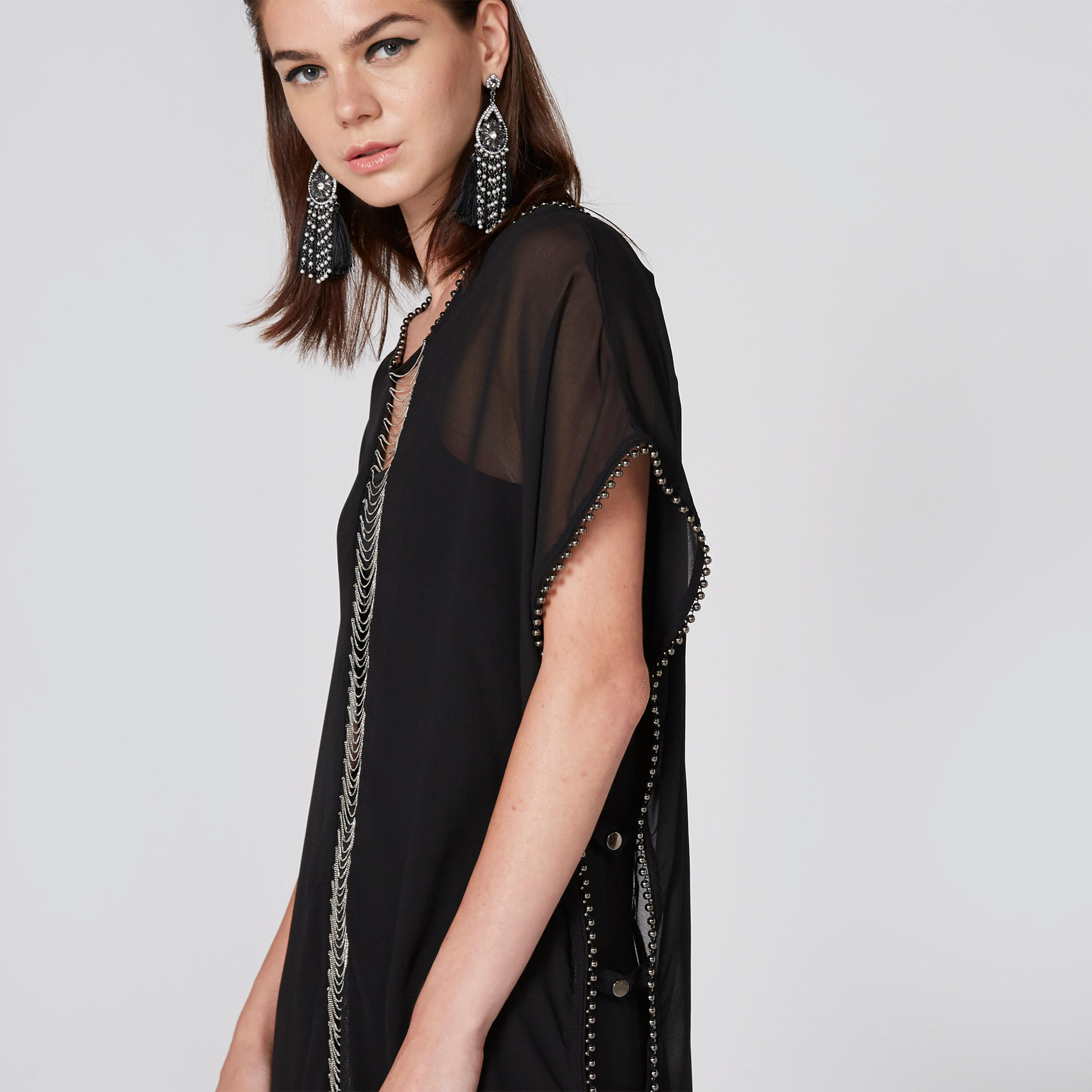 Embellished Poncho Top-women-clothing-shirtsandblouses-blouses-image-4
