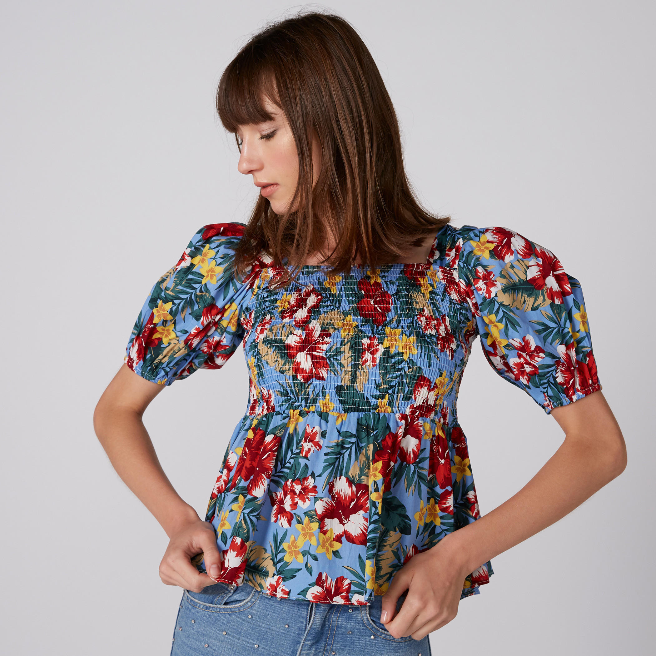بلوزة قصيرة بدرزات وطبعات-women-clothing-shirtsandblouses-blouses-image-3