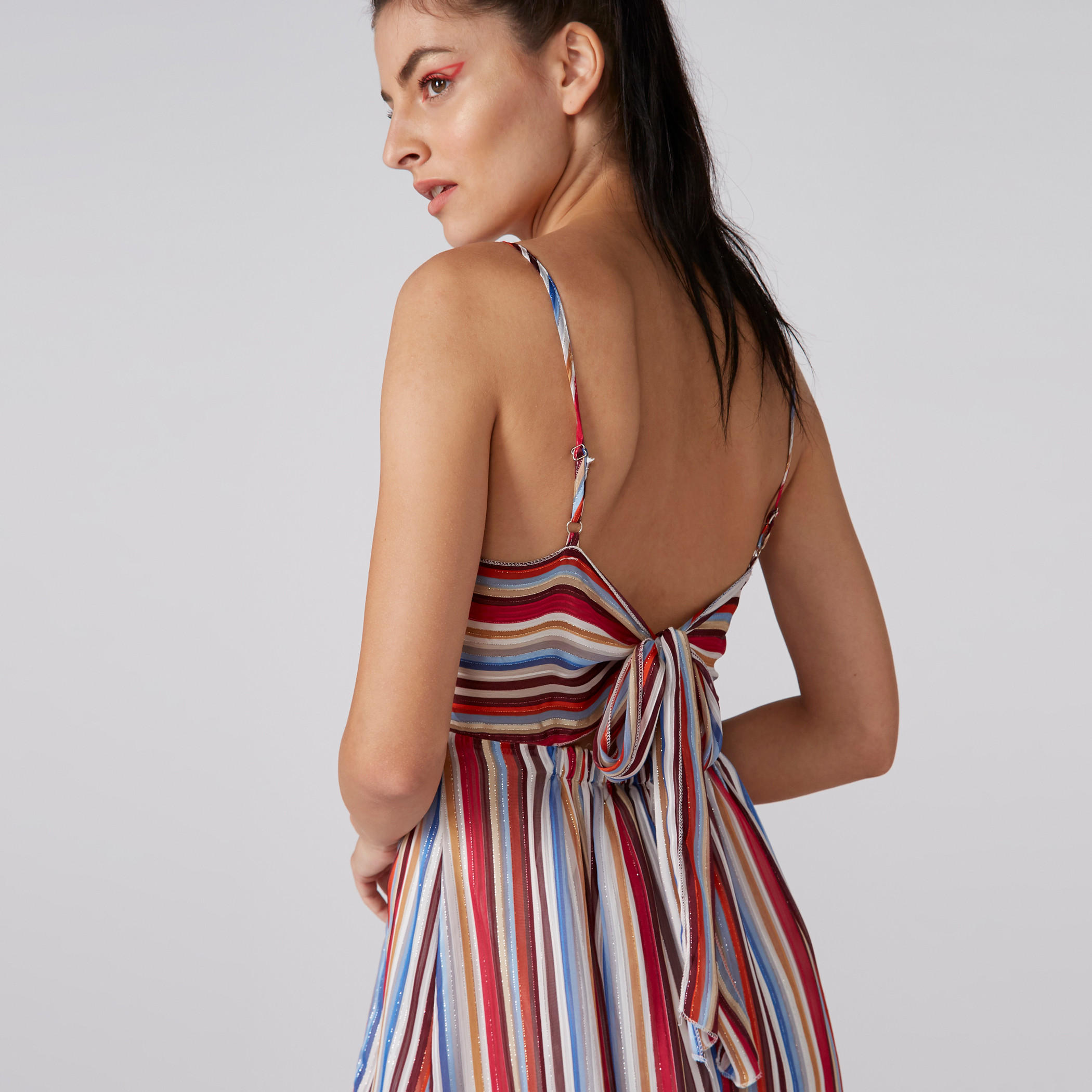 فستان طويل مقلّم دون أكمام بحمّالات رفيعة-women-clothing-dresses-image-4