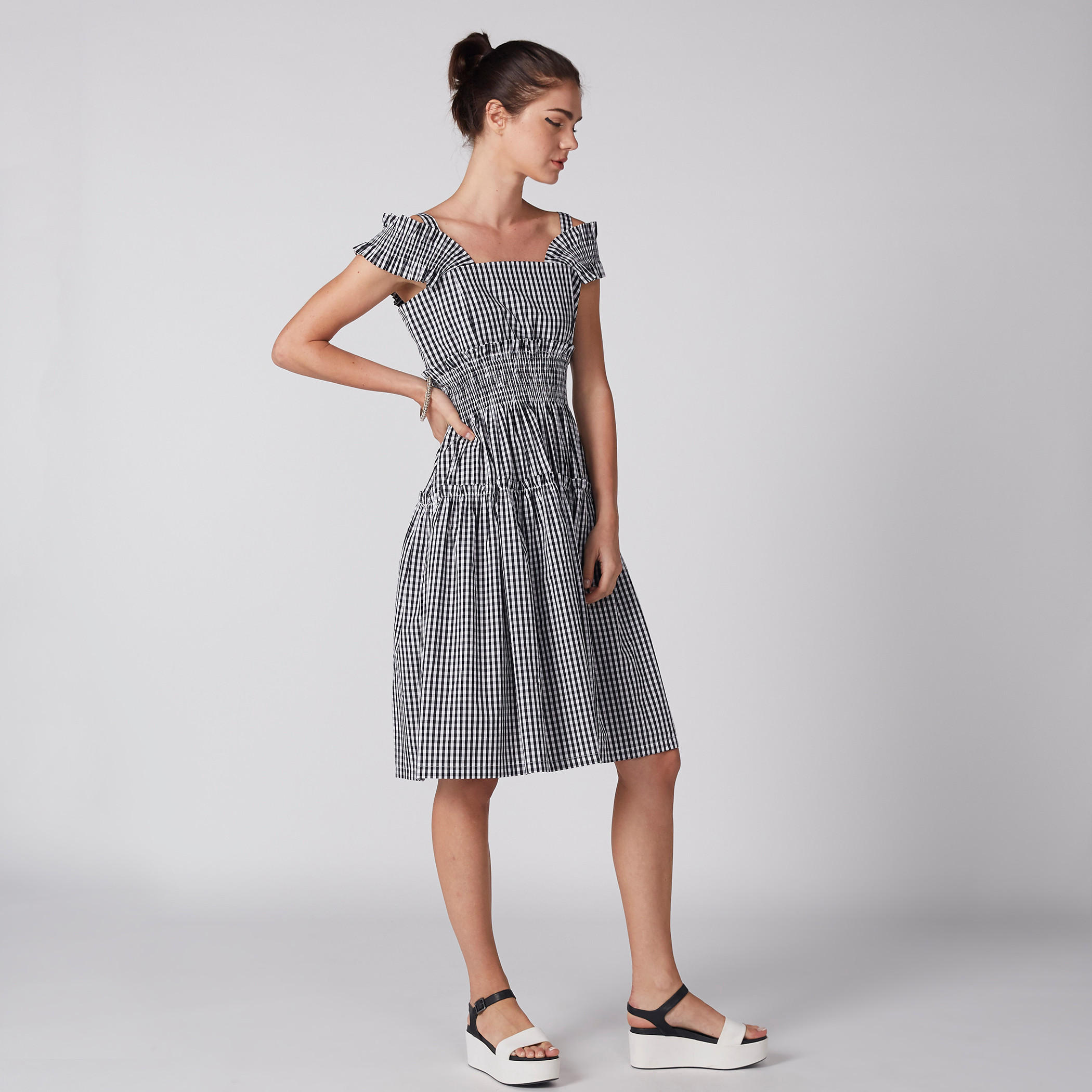 فستان ميدي كاروهات-women-clothing-dresses-image-1