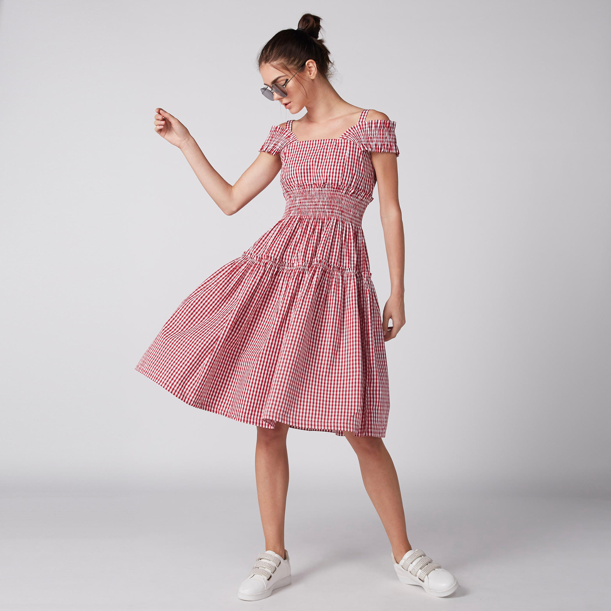 فستان ميدي كاروهات-women-clothing-dresses-image-3