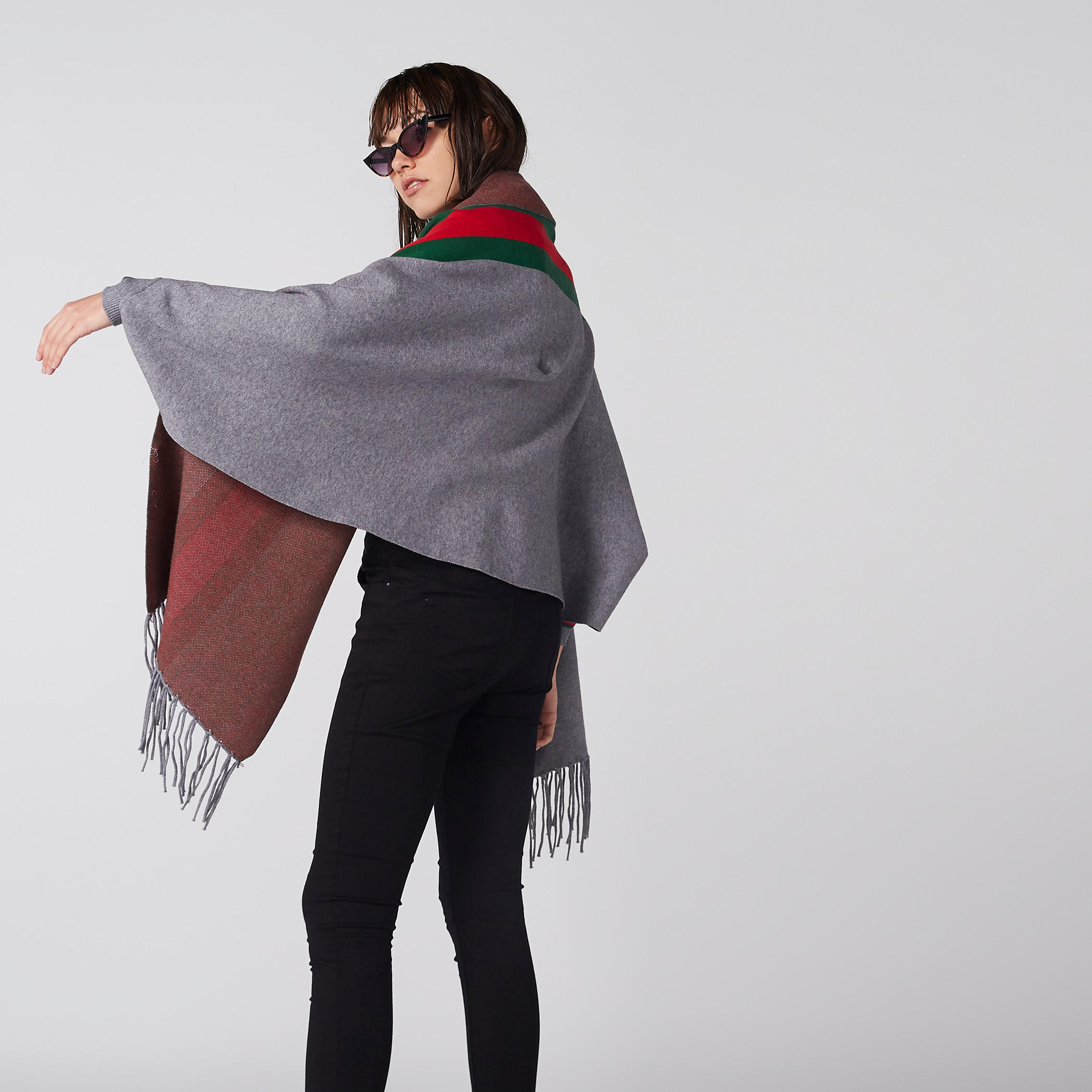 Textured Cardigan with Tassels-women-winterwear-cardigansandjumpers-cardigans-image-4