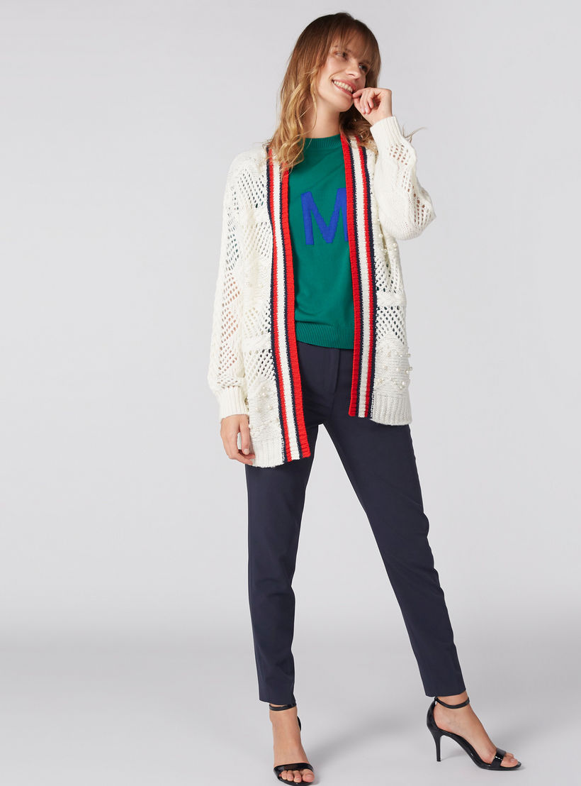 كارديجن مفتوح من المقدّمة بأكمام طويلة وتفاصيل لؤلؤ-women-winterwear-cardigansandjumpers-cardigans-image-2