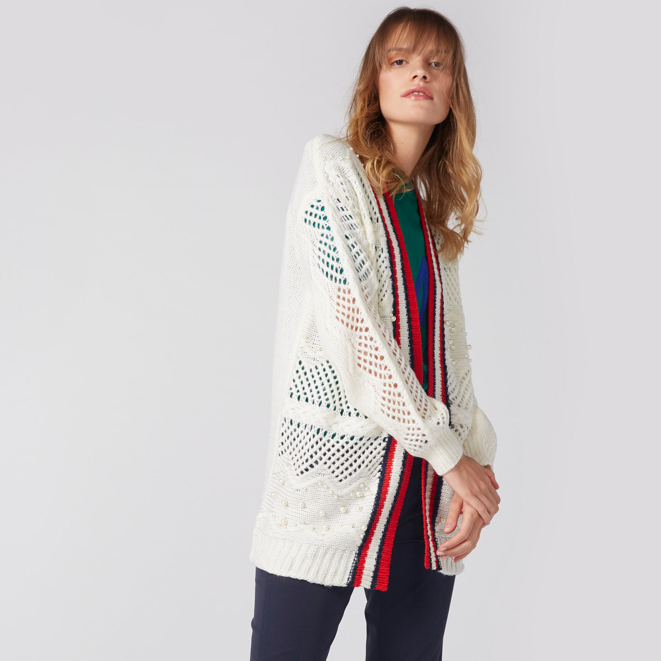 كارديجن مفتوح من المقدّمة بأكمام طويلة وتفاصيل لؤلؤ-women-winterwear-cardigansandjumpers-cardigans-image-3