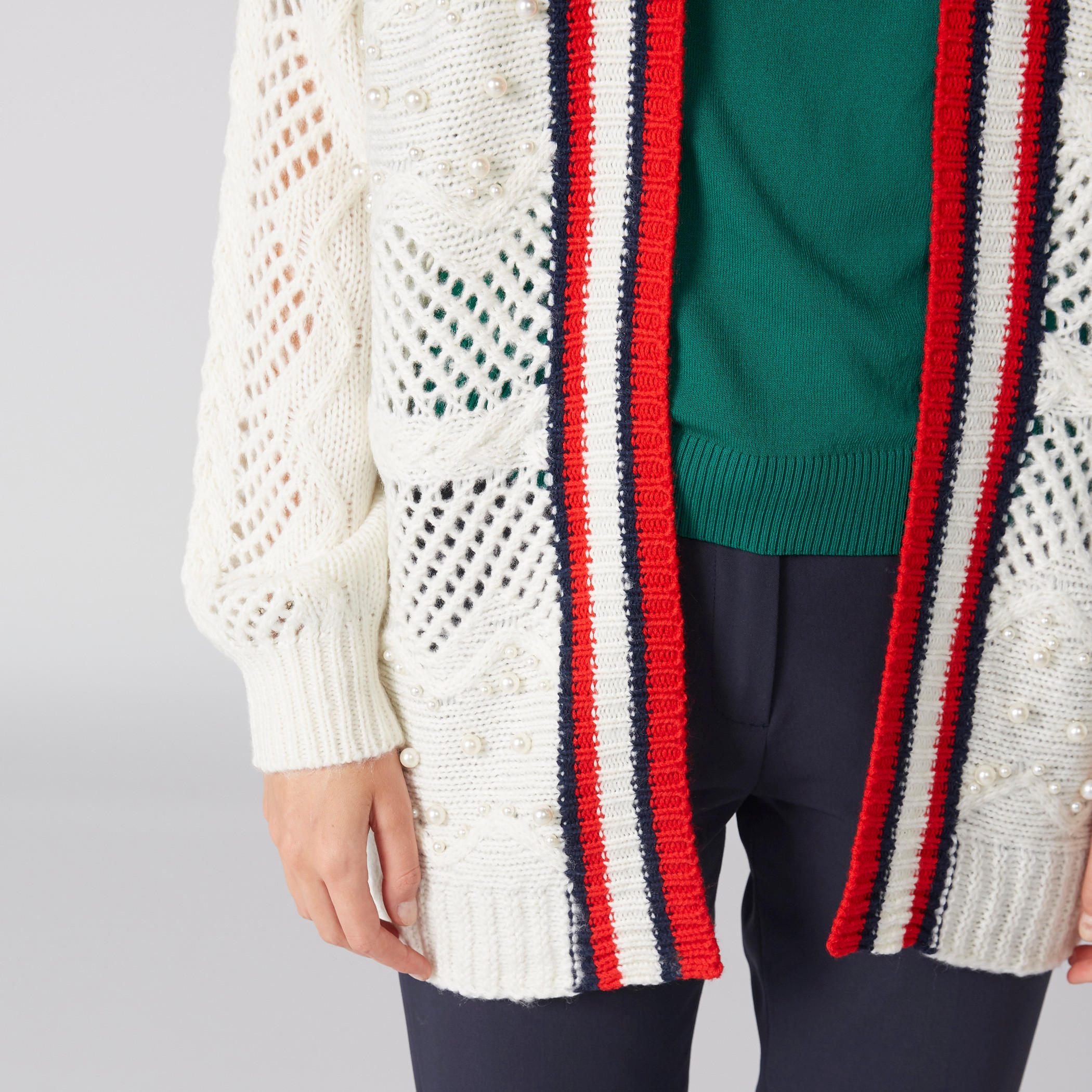 كارديجن مفتوح من المقدّمة بأكمام طويلة وتفاصيل لؤلؤ-women-winterwear-cardigansandjumpers-cardigans-image-4