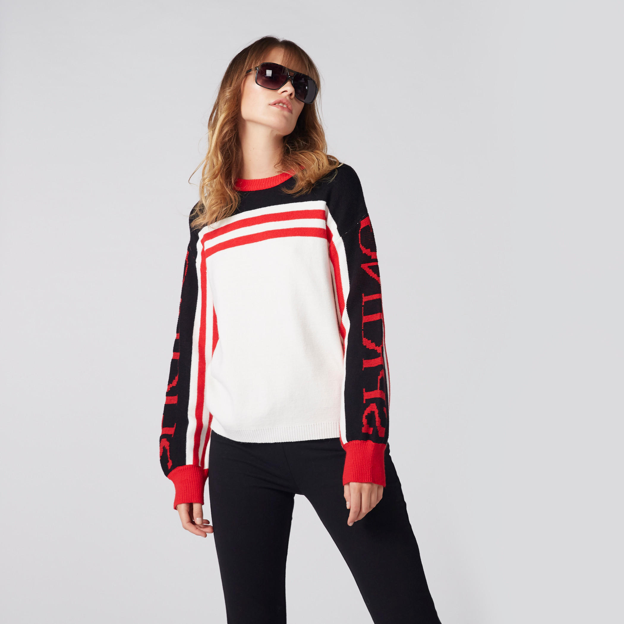 كنزة بأكمام طويلة وياقة مضلعة-women-clothing-cardigansandjumpers-jumpers-image-2