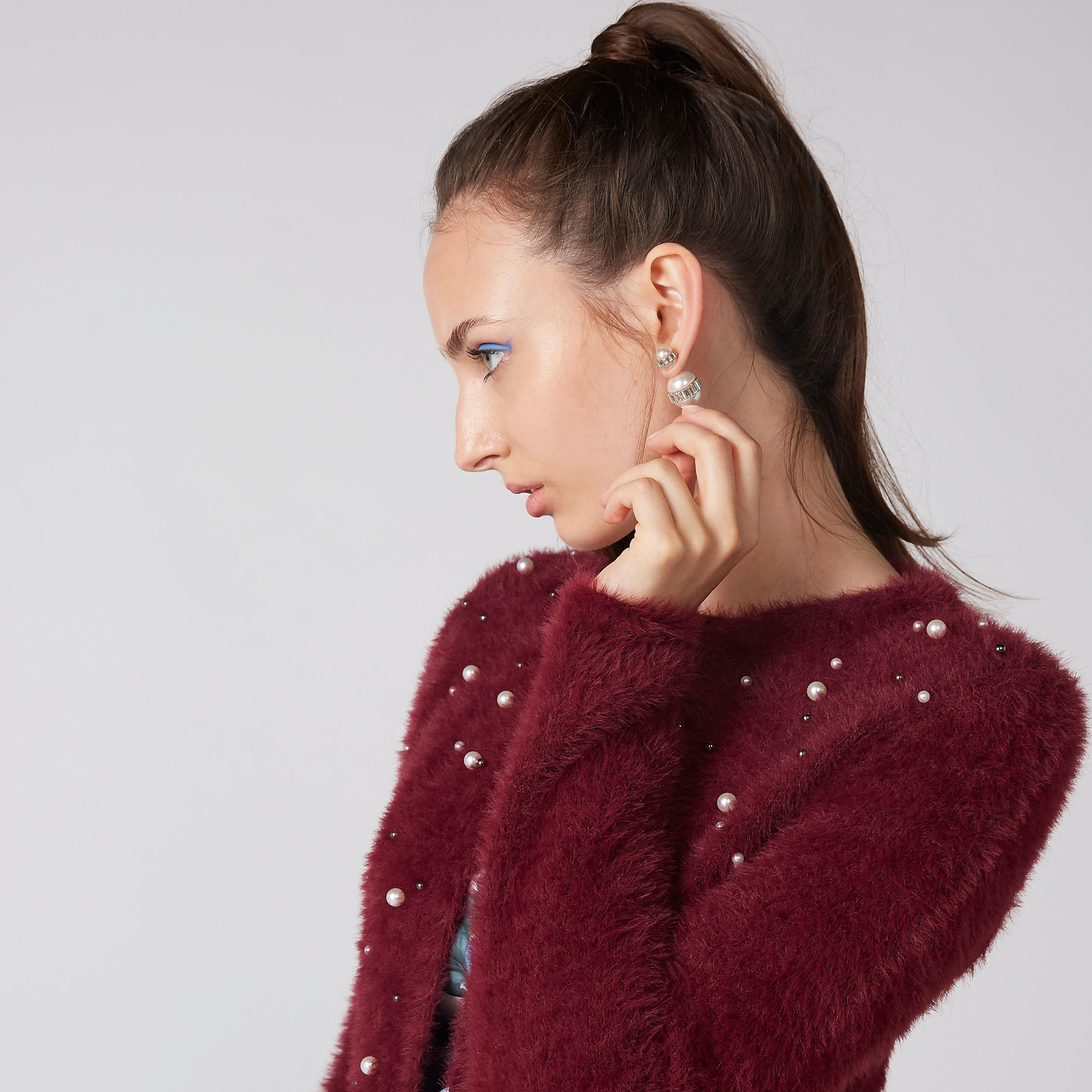 كنزة بارزة الملمس مزيّنة بأكمام طويلة-women-clothing-cardigansandjumpers-jumpers-image-2