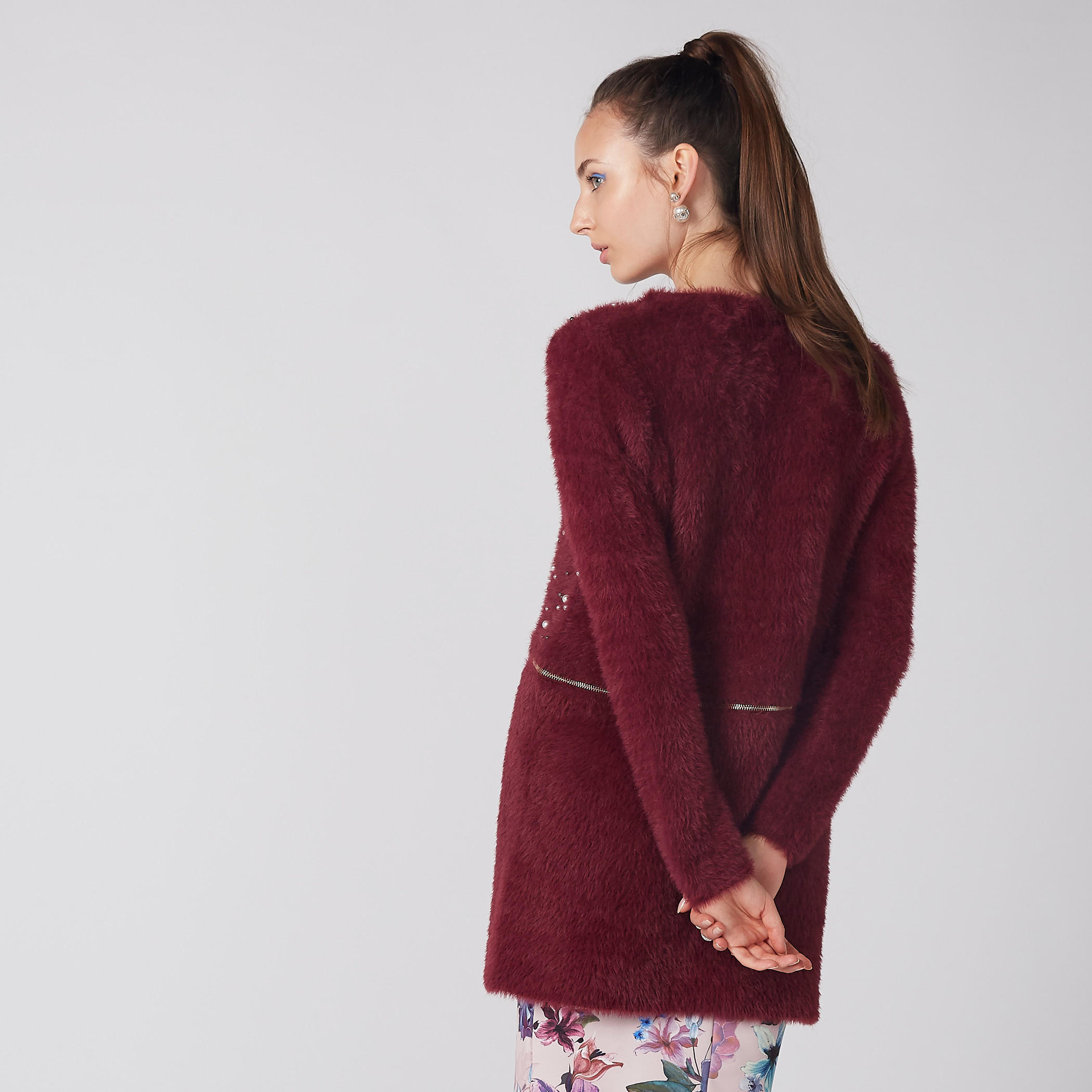 كنزة بارزة الملمس مزيّنة بأكمام طويلة-women-clothing-cardigansandjumpers-jumpers-image-3