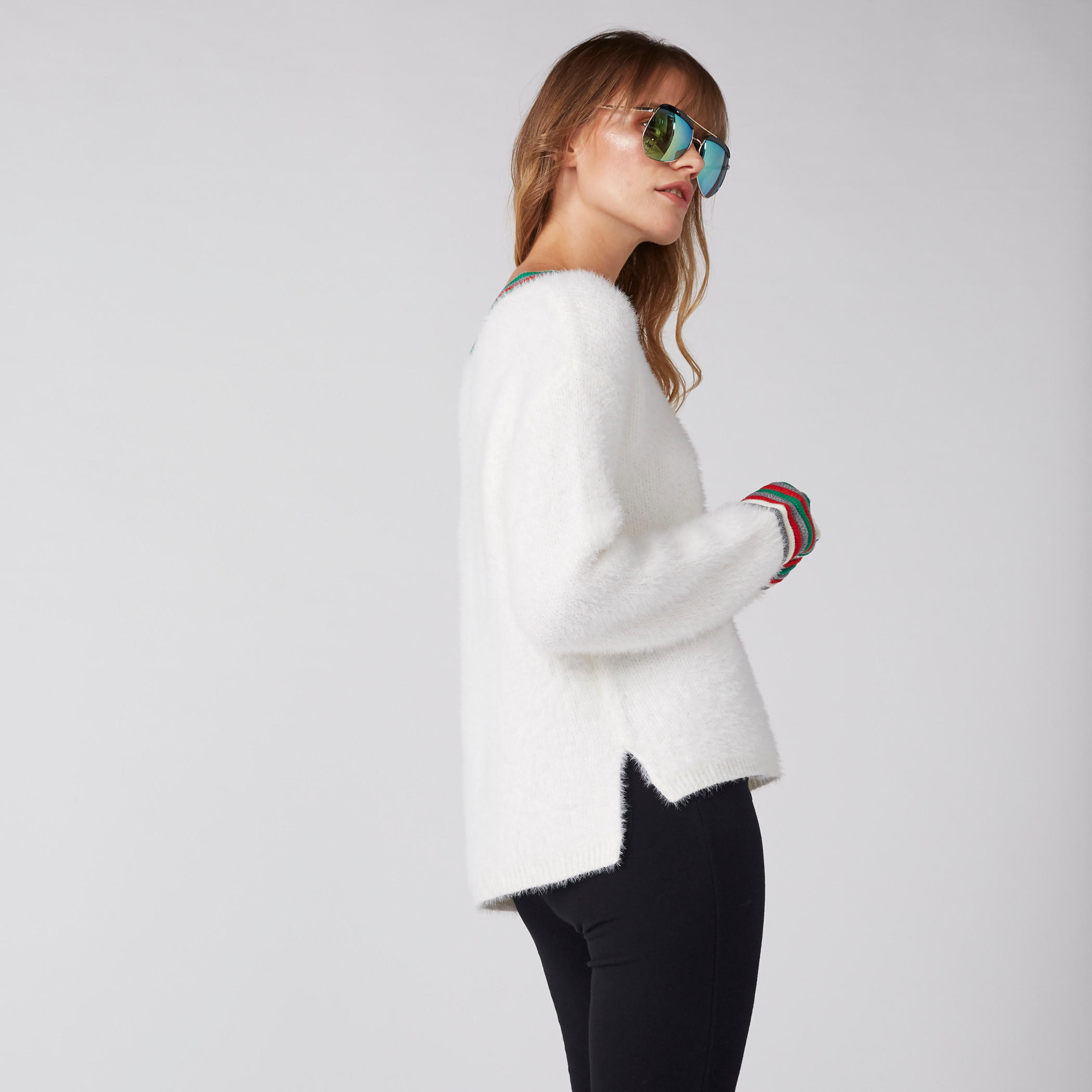 سويتر بياقة V وأكمام طويلة-women-clothing-cardigansandjumpers-jumpers-image-3