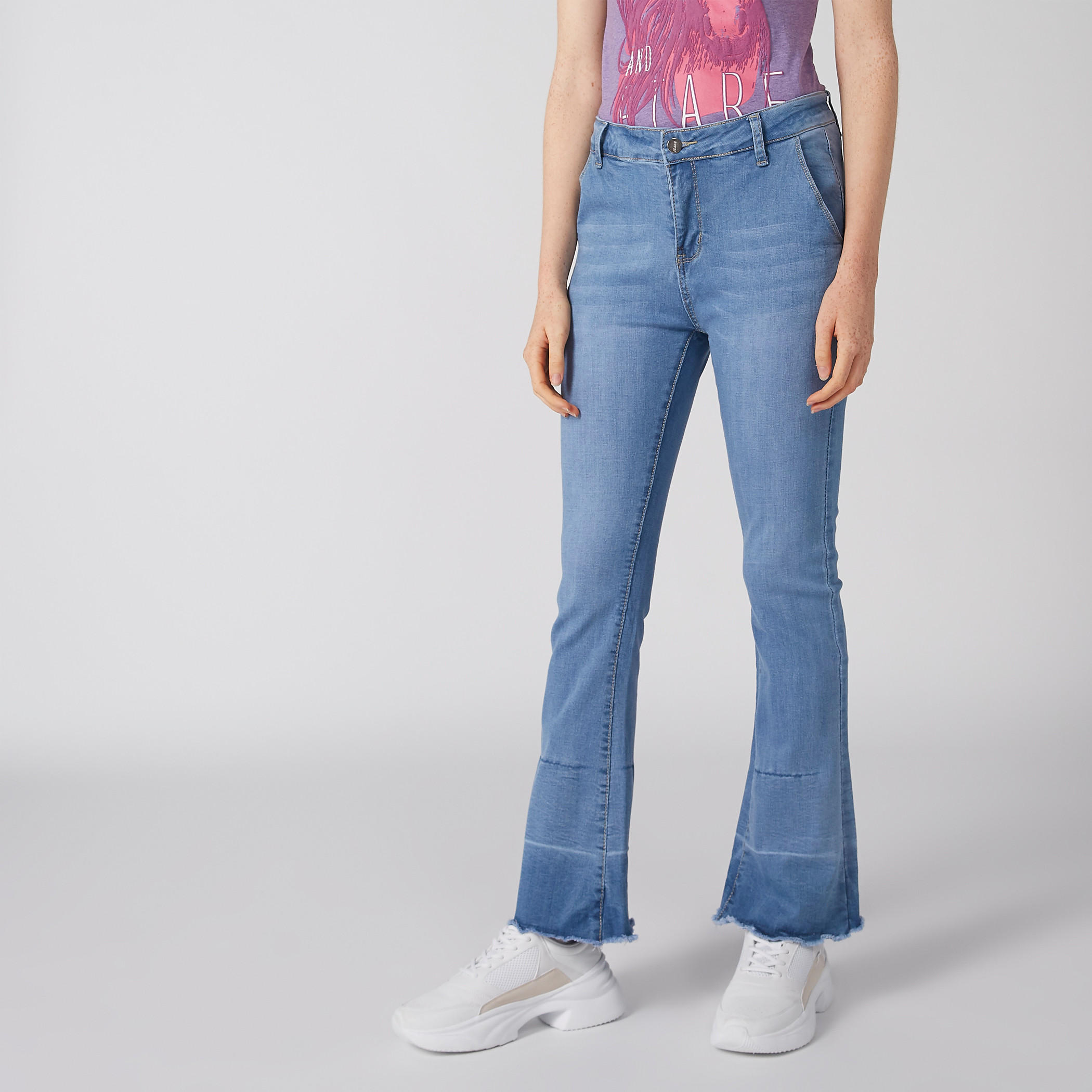 سروال بيل بوتوم بزر إغلاق وجيوب-women-clothing-bottoms-jeans-image-3