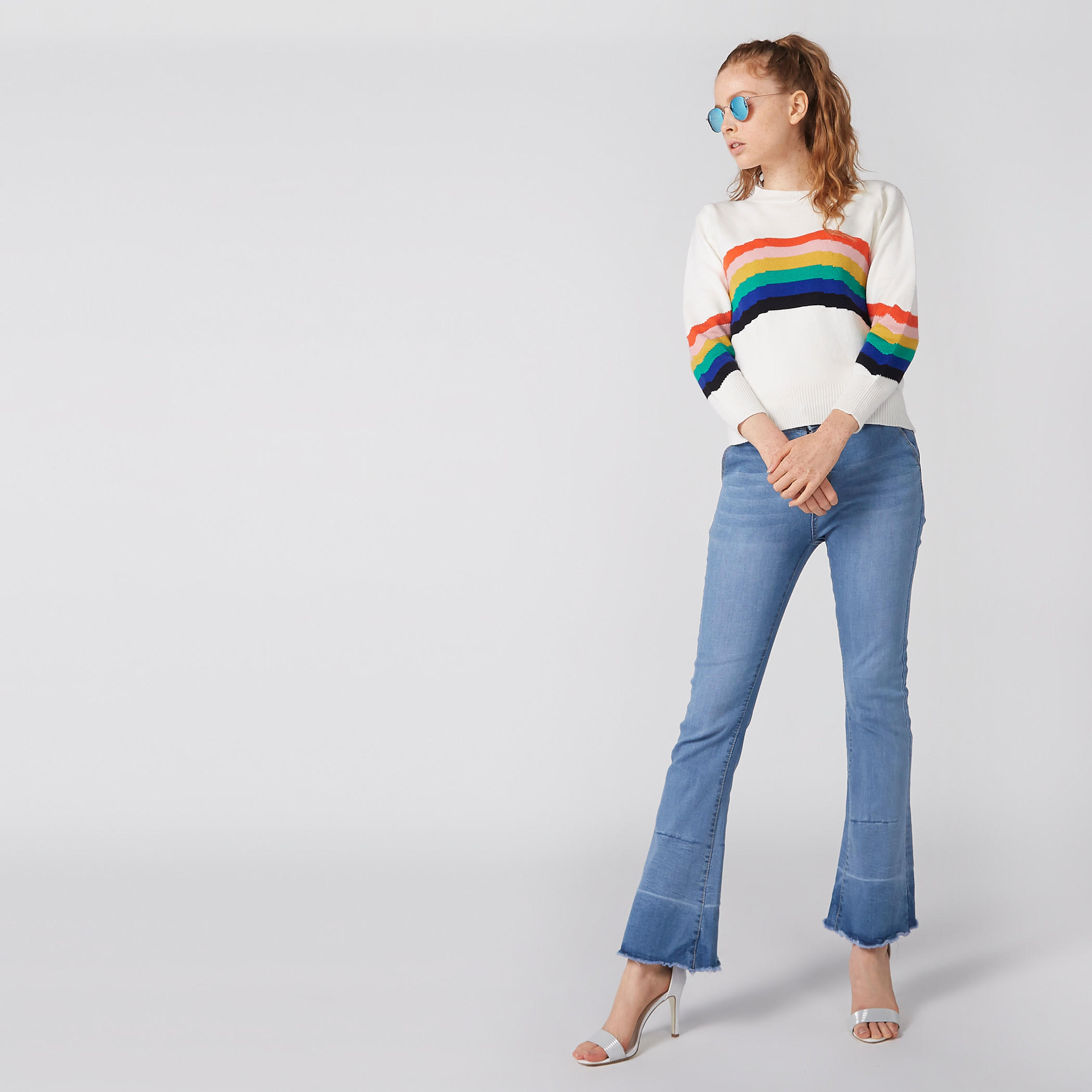 سويتر بياقة مستديرة وأكمام طويلة-women-clothing-cardigansandjumpers-jumpers-image-2