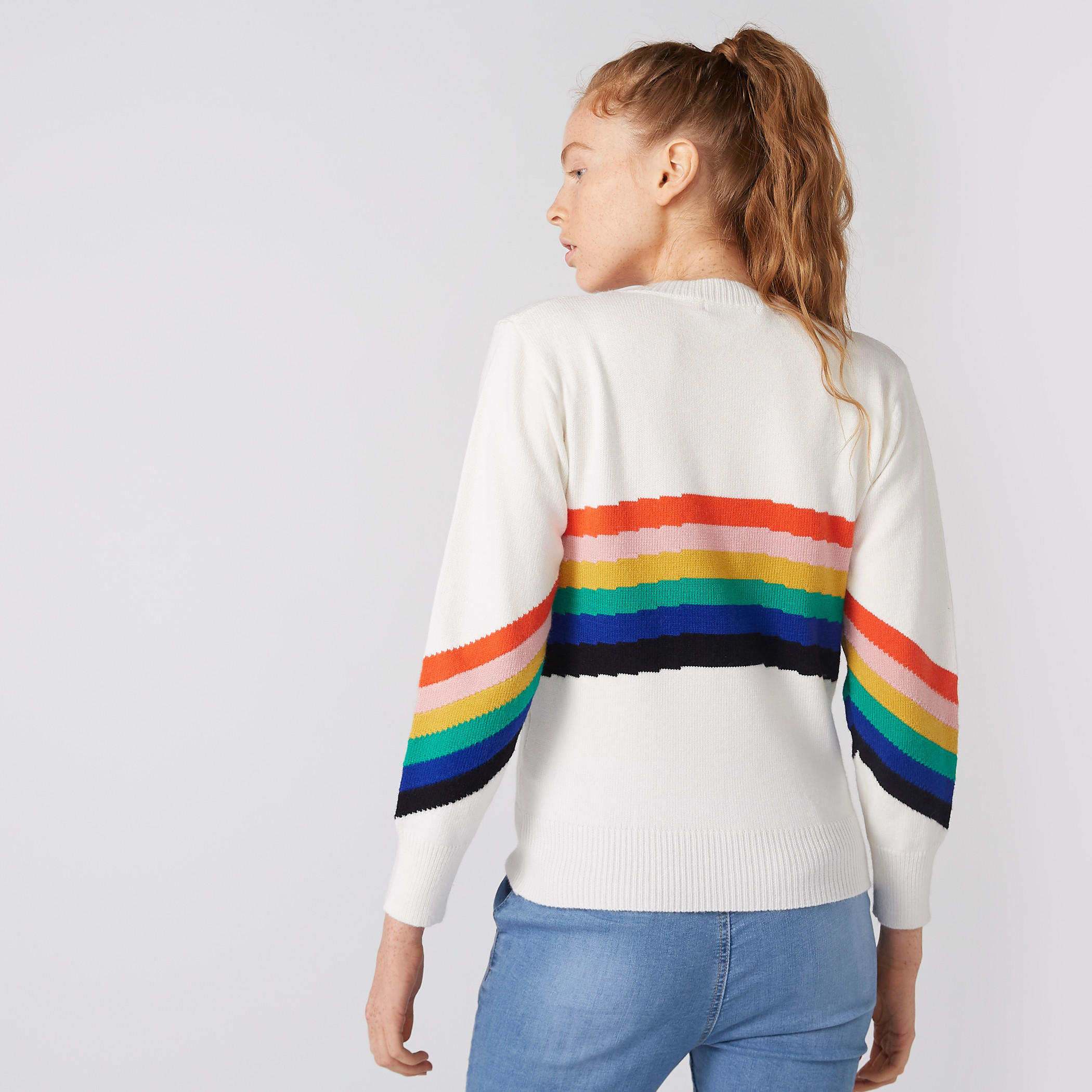 سويتر بياقة مستديرة وأكمام طويلة-women-clothing-cardigansandjumpers-jumpers-image-4