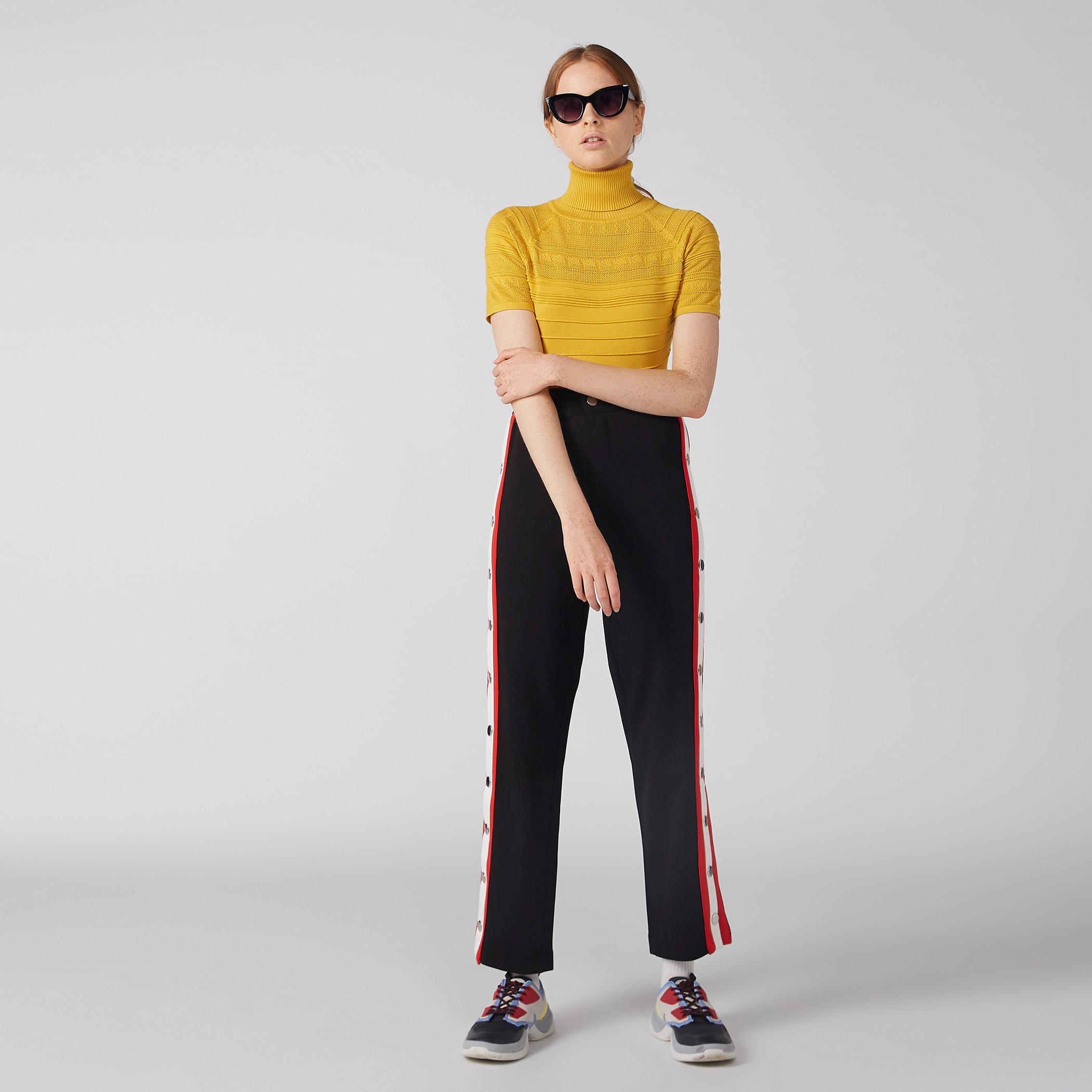 بنطال رياضي مزيّن بخصر مطّاطي-women-clothing-bottoms-trousers-image-5