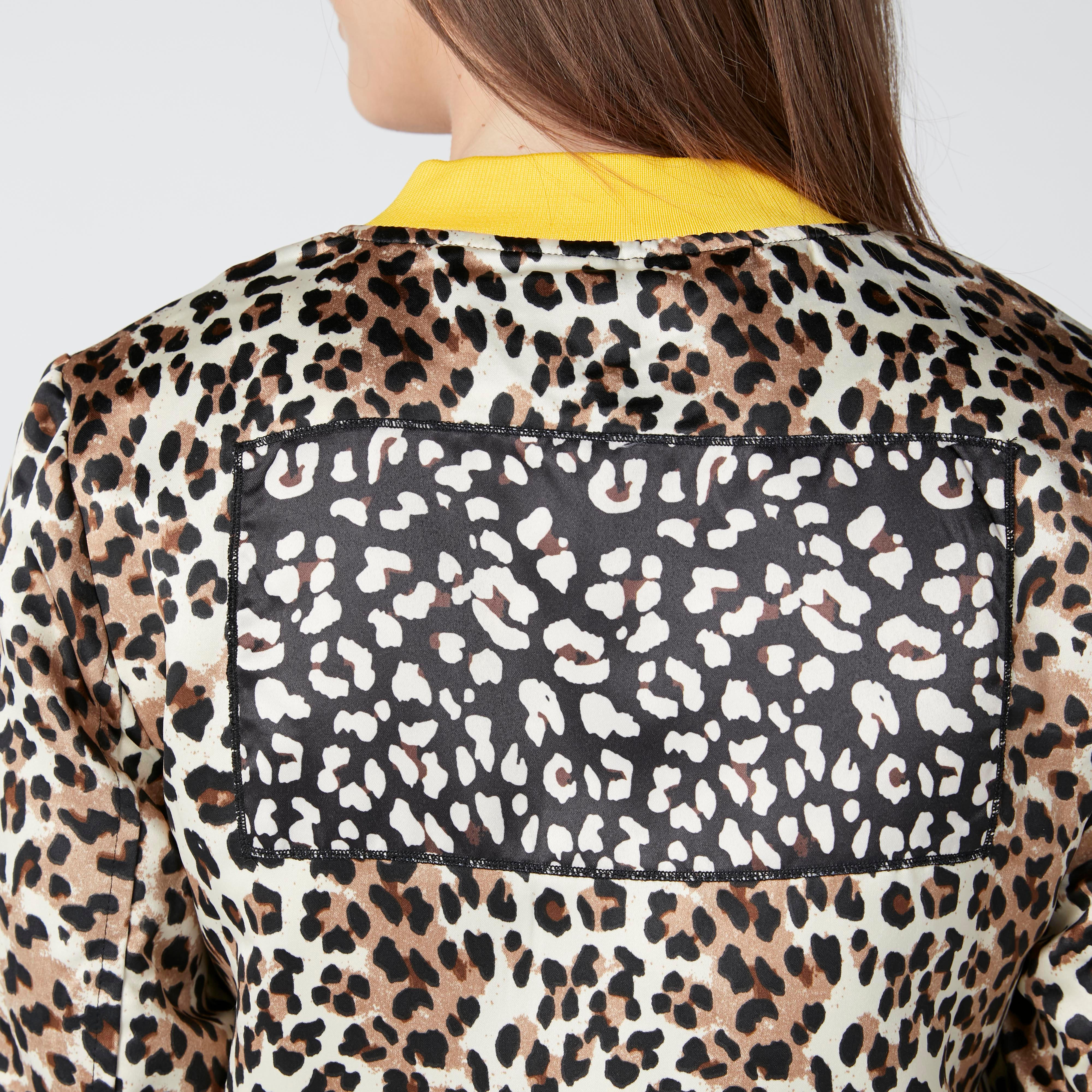 Printed Bomber Jacket with Long Sleeves and Zip Closure-women-winterwear-coatsandjackets-jackets-image-5