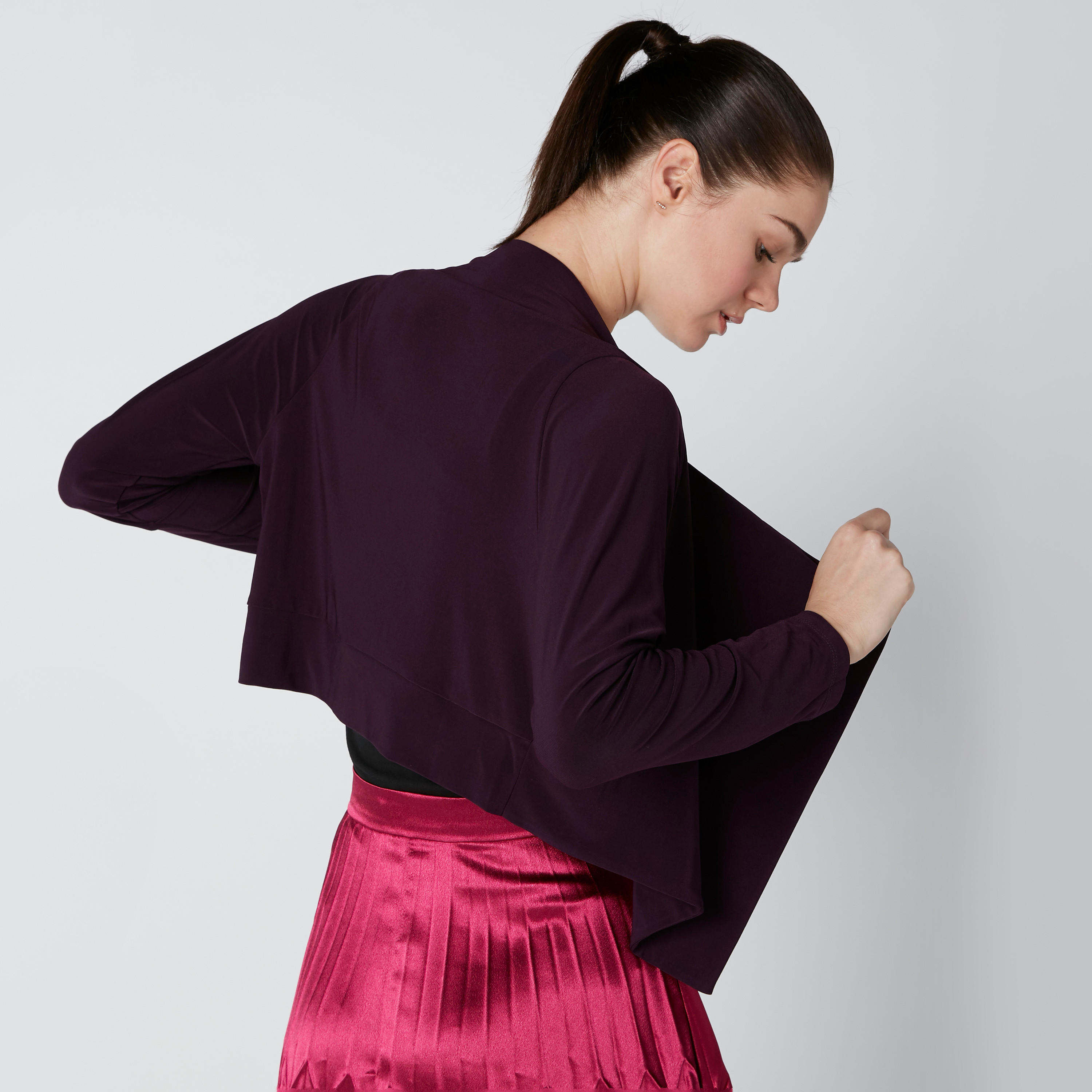 سترة مفتوحة من الأمام بأكمام طويلة-women-winterwear-cardigansandjumpers-cardigans-image-2