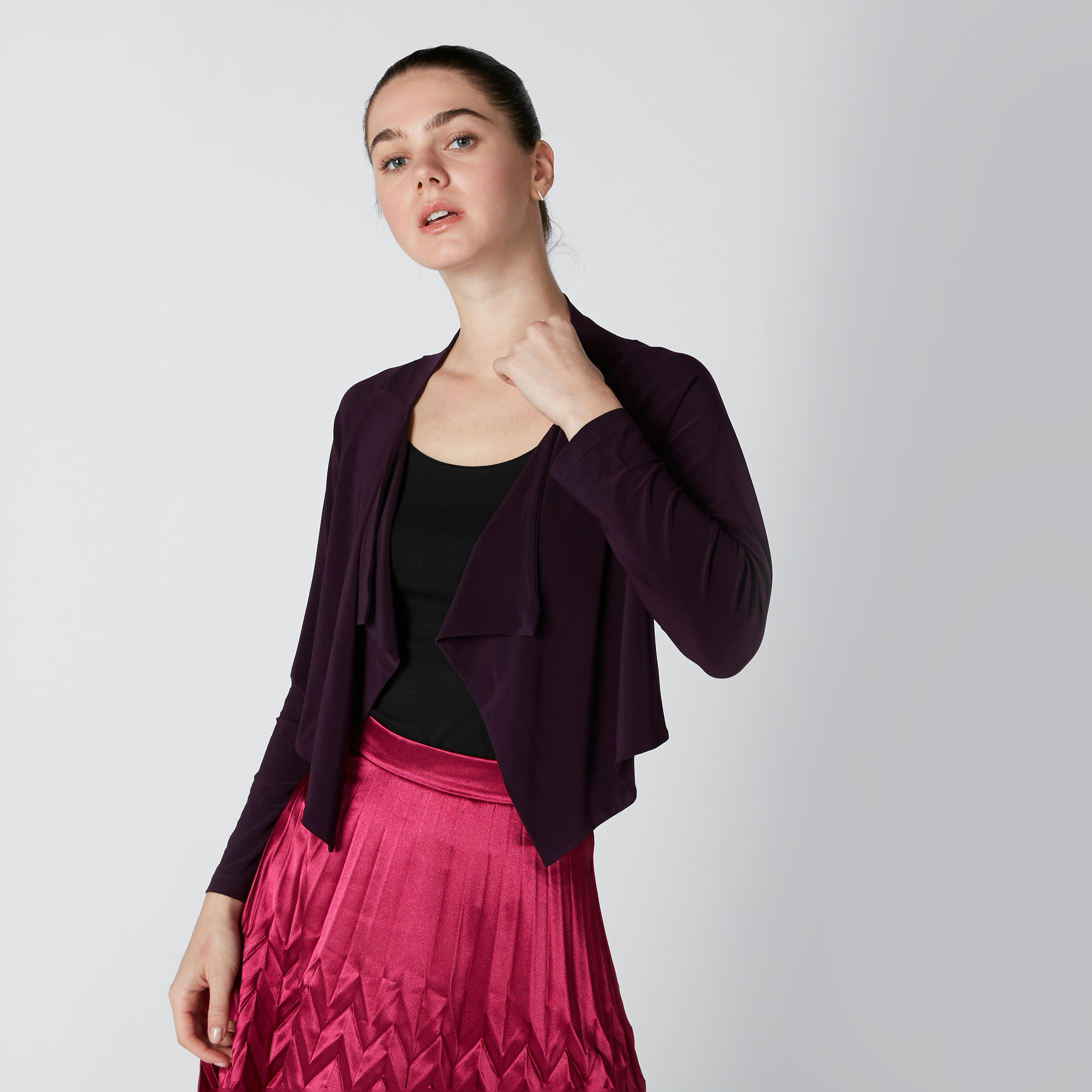 سترة مفتوحة من الأمام بأكمام طويلة-women-winterwear-cardigansandjumpers-cardigans-image-3