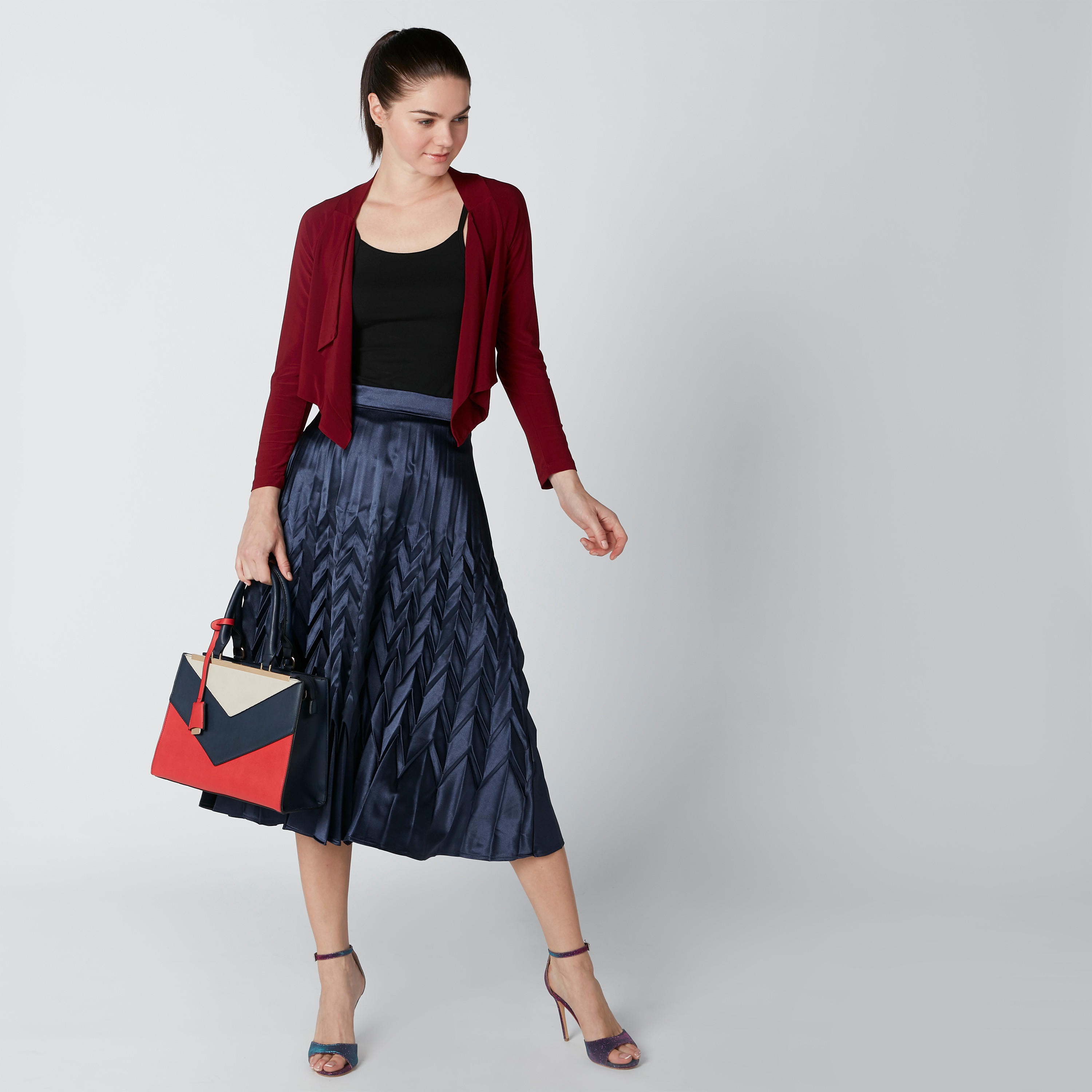 سترة مفتوحة من الأمام بأكمام طويلة-women-winterwear-cardigansandjumpers-cardigans-image-1