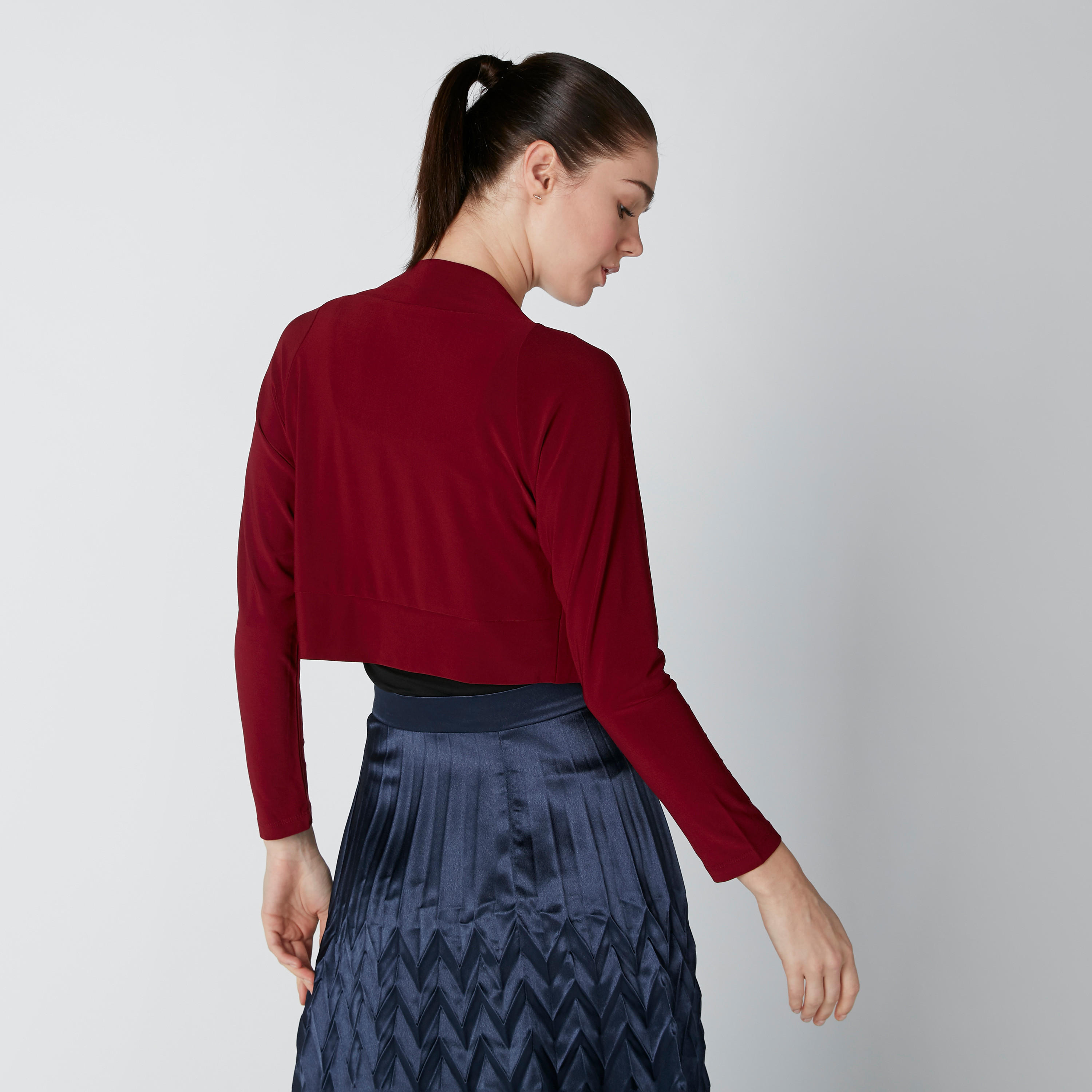 سترة مفتوحة من الأمام بأكمام طويلة-women-winterwear-cardigansandjumpers-cardigans-image-2