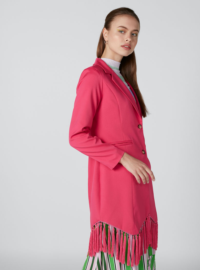 جاكيت بليزر طويل بأكمام طويلة وتفاصيل جيب وشرّابات-women-clothing-coatsandjackets-blazers-image-4