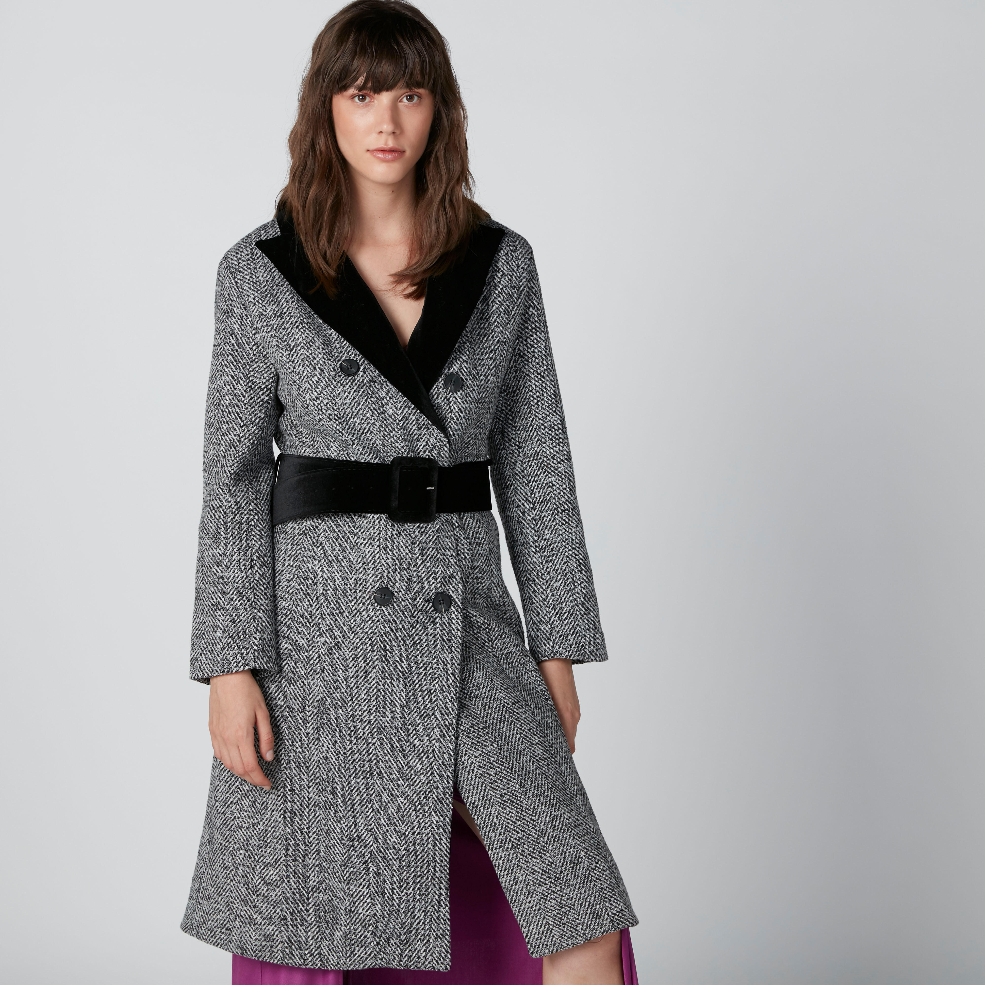 معطف طويل بقصّة عادية بأكمام طويلة-women-clothing-coatsandjackets-coats-image-5
