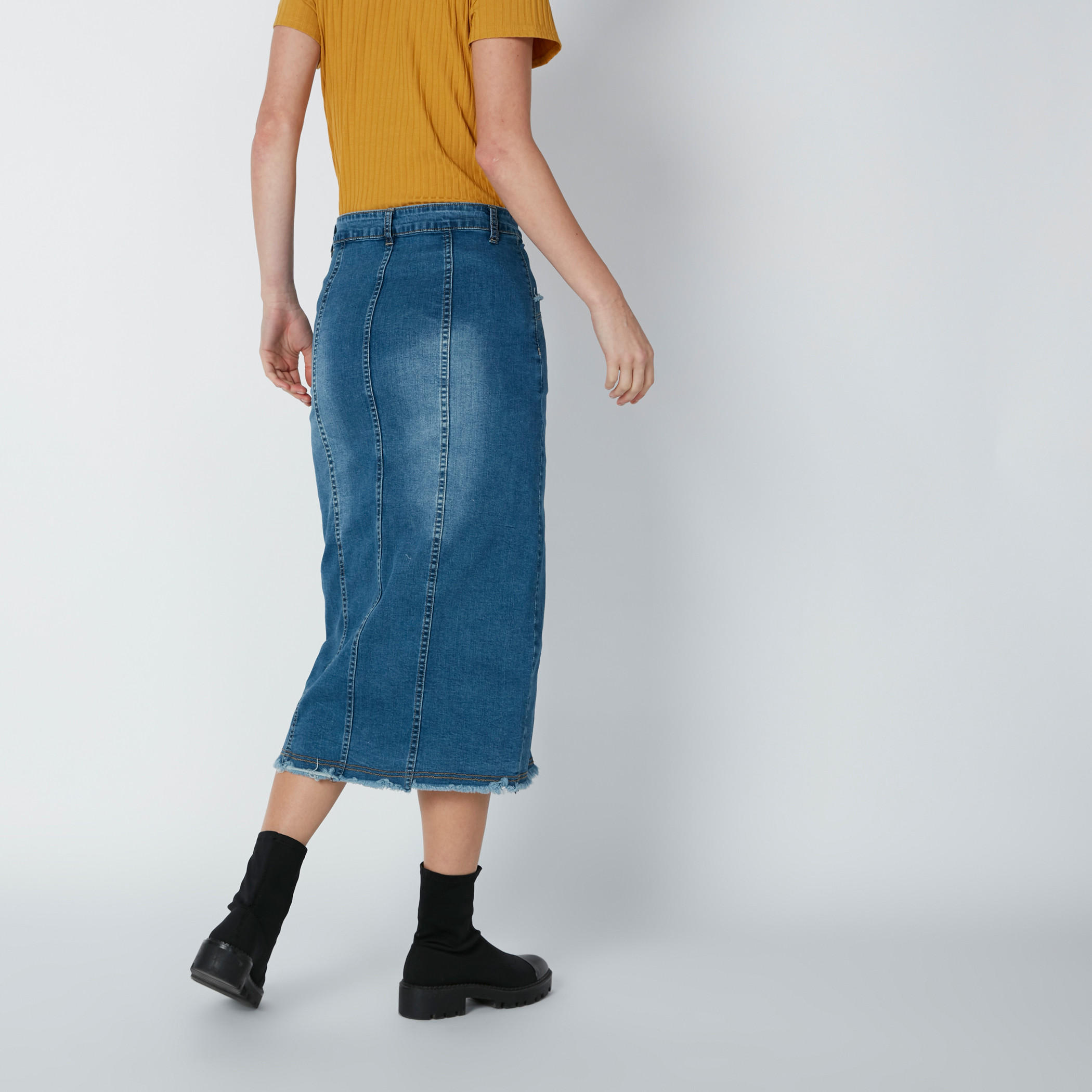 تنورة دينم متوسطة الطول بجيوب-women-clothing-bottoms-skirts-image-2