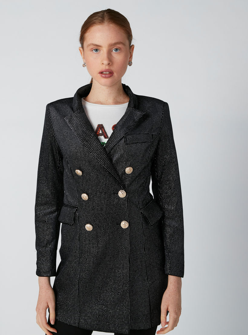 جاكيت بارز الملمس بسحّاب إغلاق من تو إكستريمز-women-winterwear-coatsandjackets-jackets-image-4