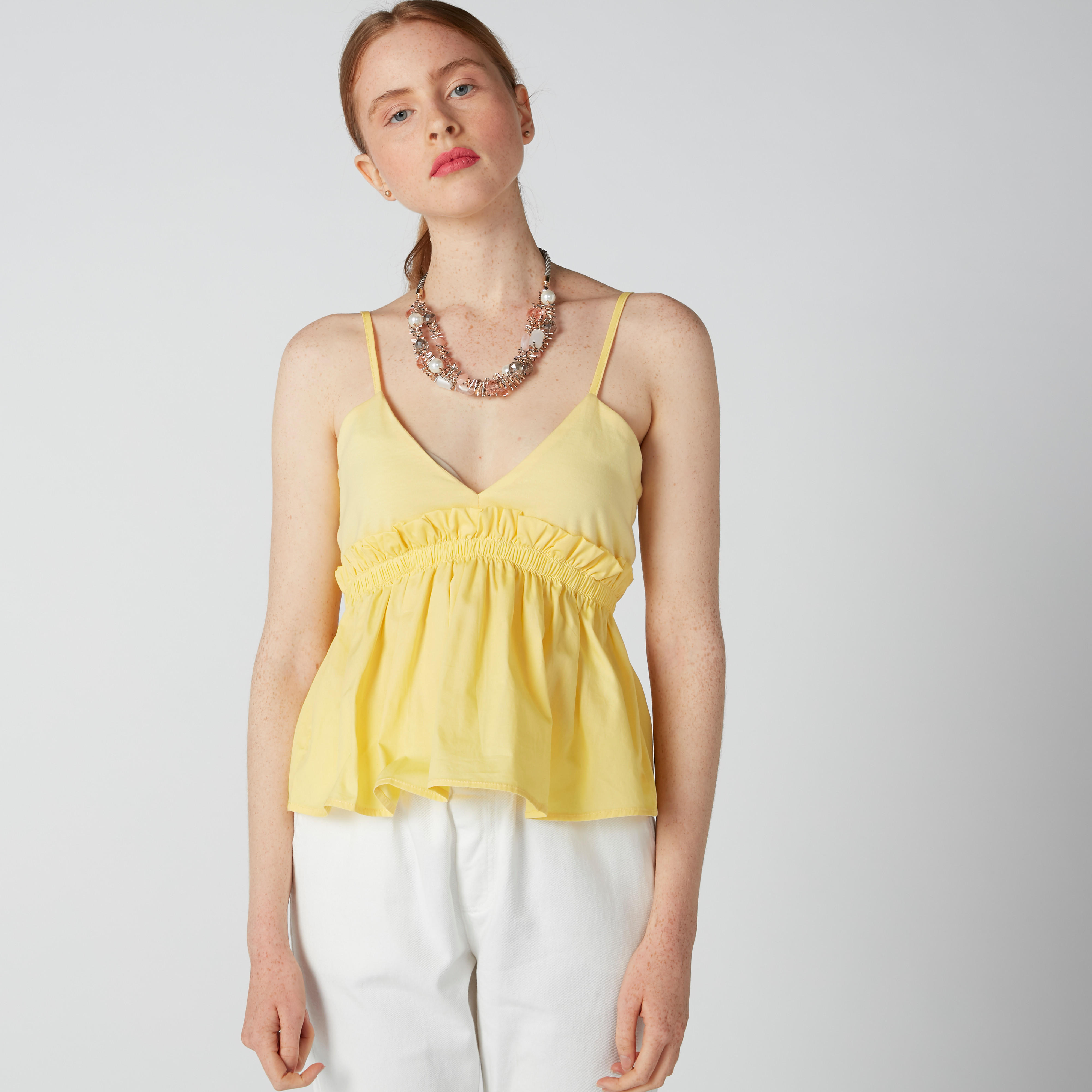 بلوزة بياقة V وثنيات-women-clothing-tshirts-image-3